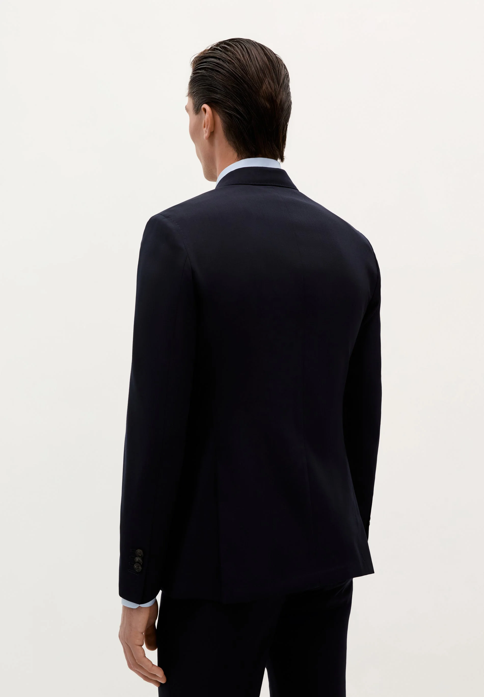 MARZOTTO COLD WOOL DOUBLE BREASTED BLAZER - Image 6
