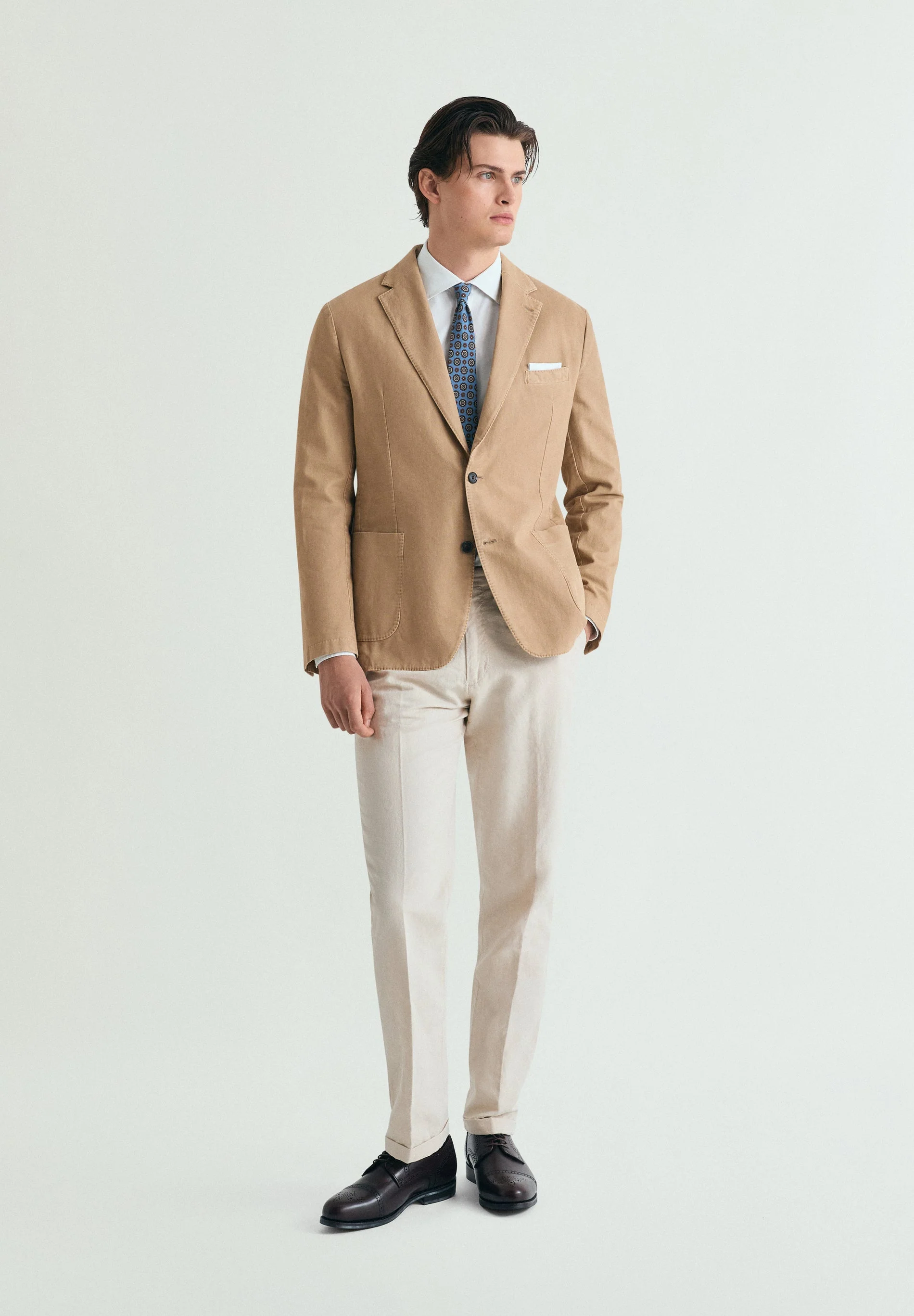 LIGHTWEIGHT COTTON BLAZER - Image 3