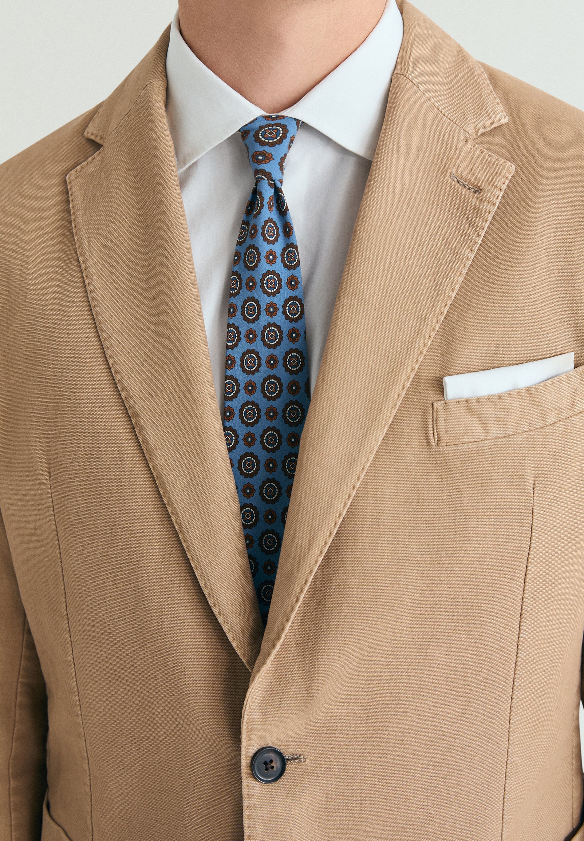 LIGHTWEIGHT COTTON BLAZER - Image 4