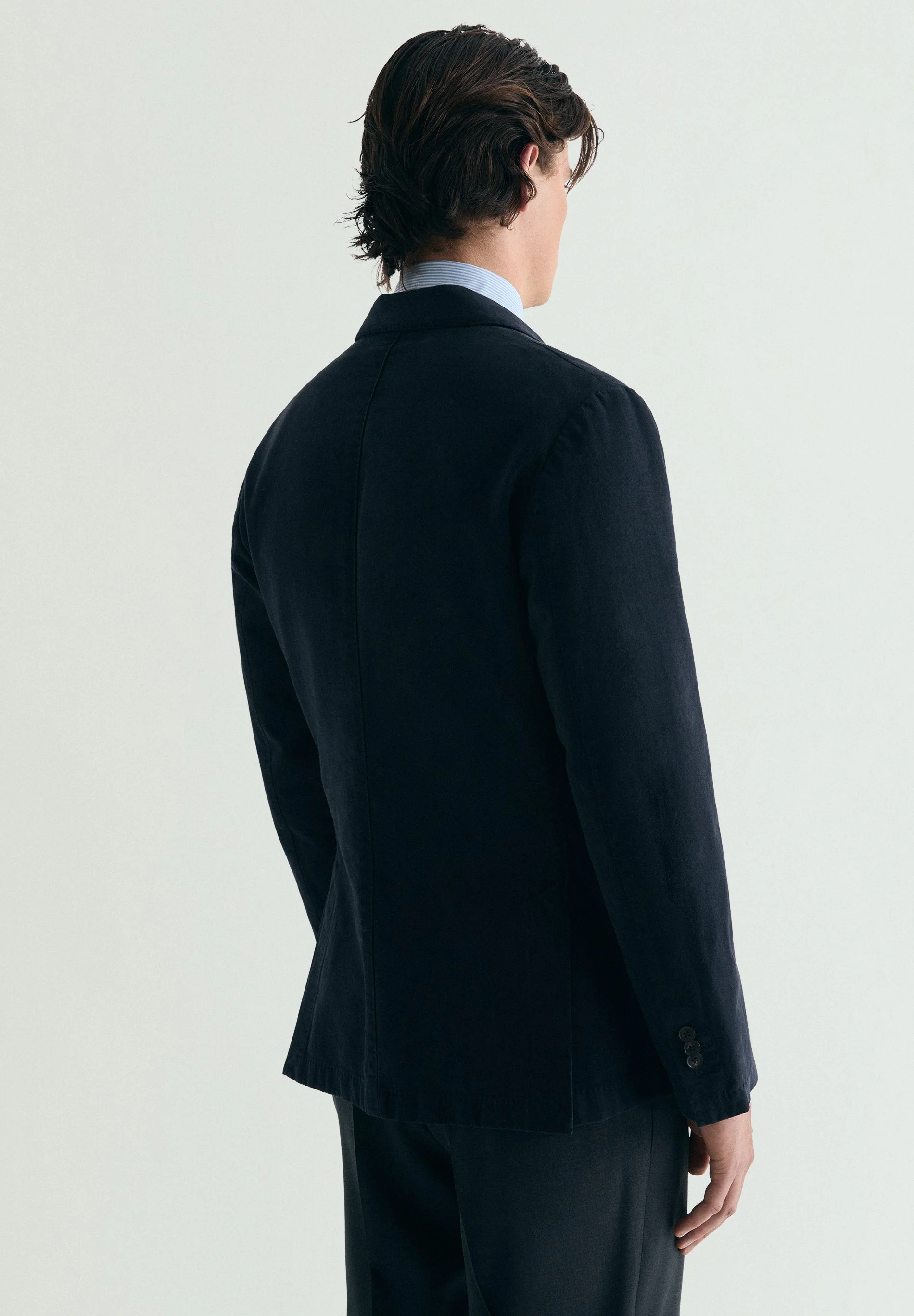 LIGHTWEIGHT COTTON BLAZER - Image 6