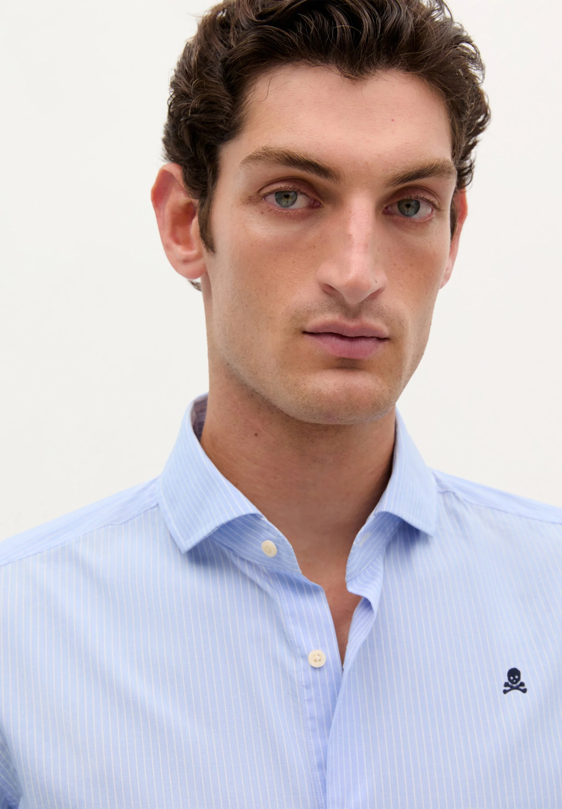 CLASSIC COTTON STRIPED SHIRT - Image 4