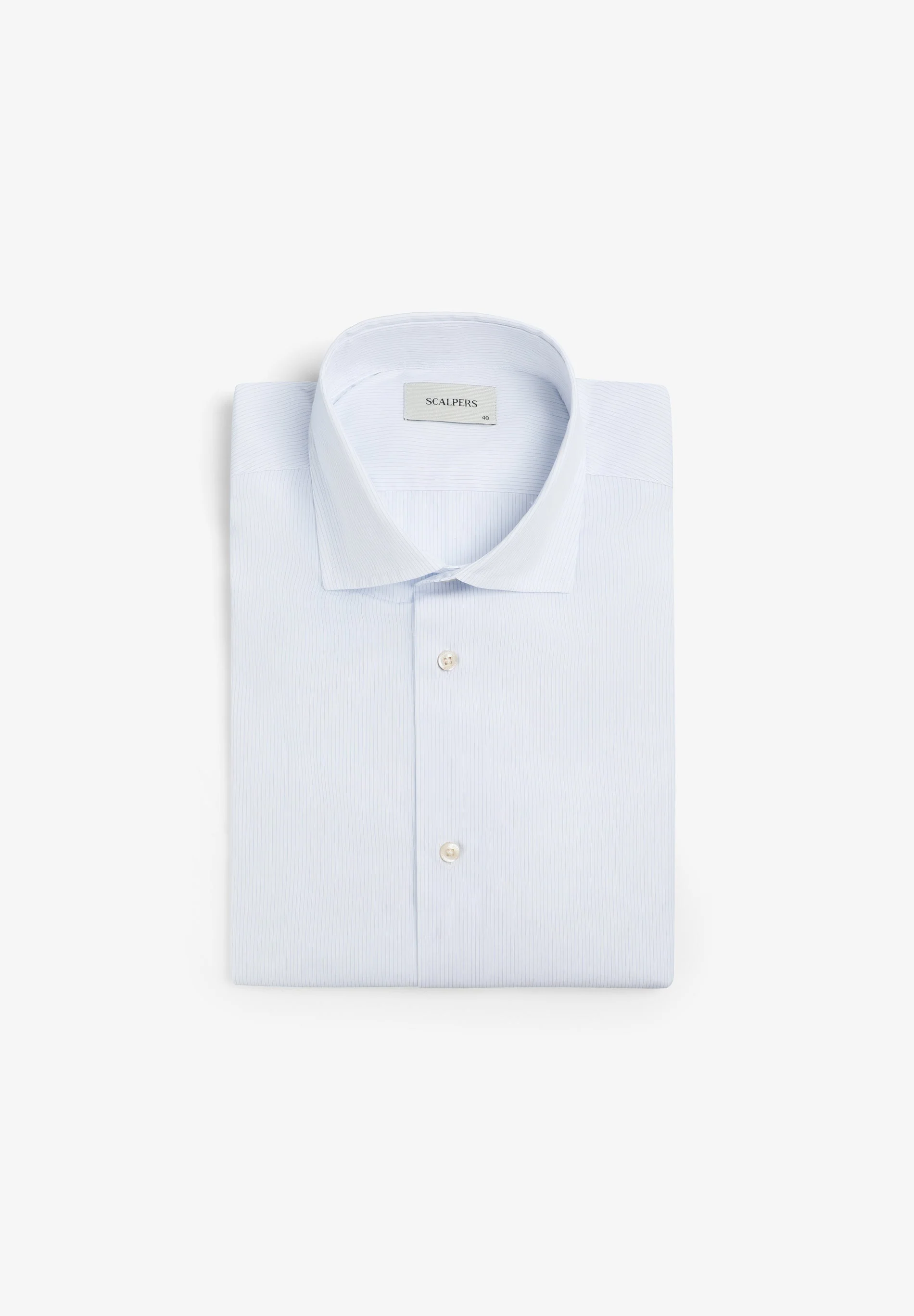 PREMIUM MICRO STRIPE DRESS SHIRT - Image 6
