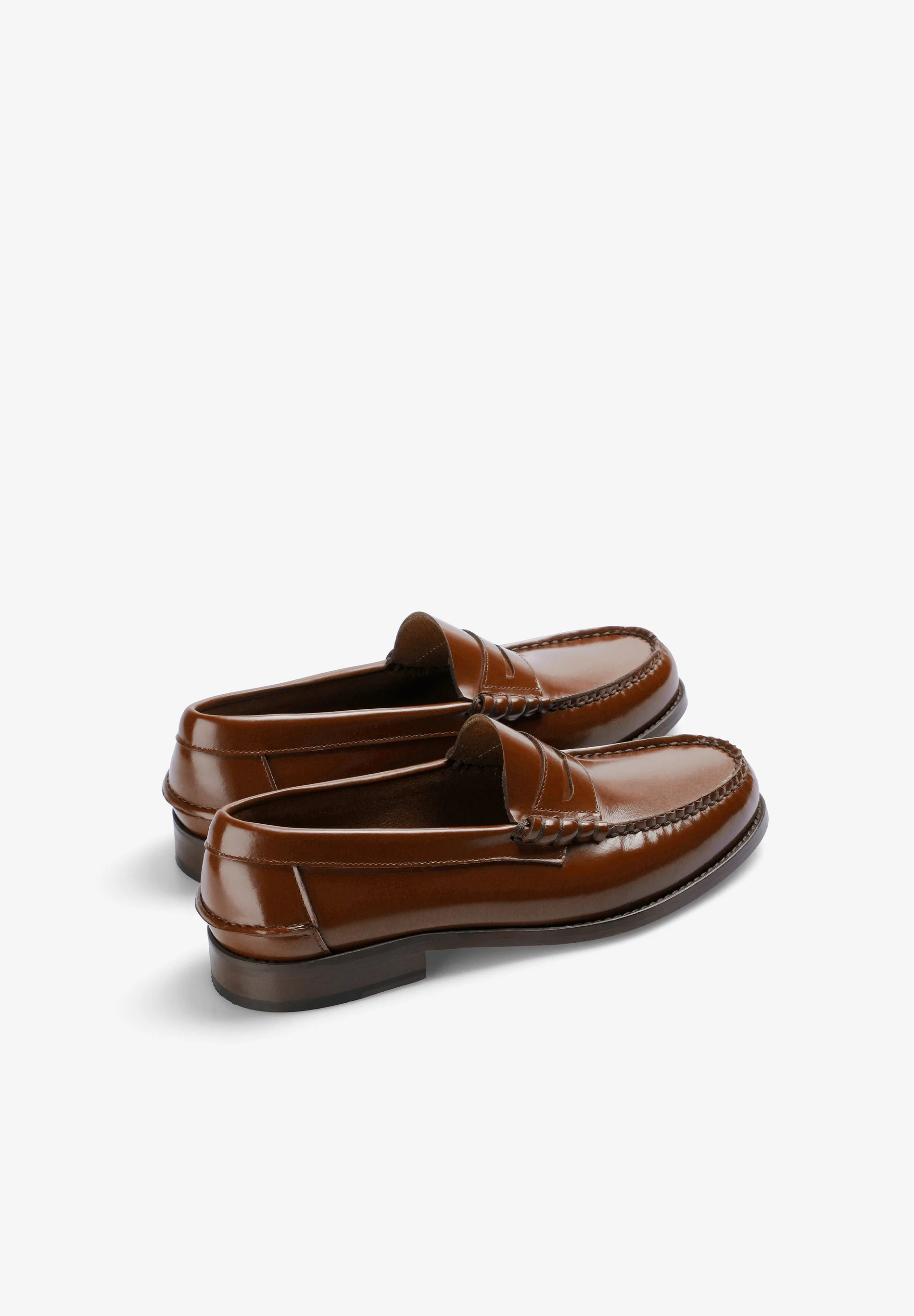 100% LEATHER LOAFERS - Image 3