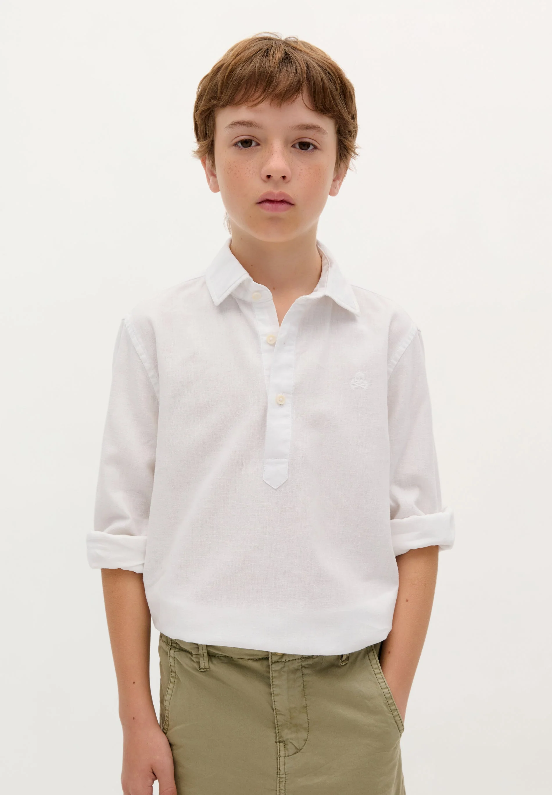 POLO SHIRT WITH MATCHING SKULL