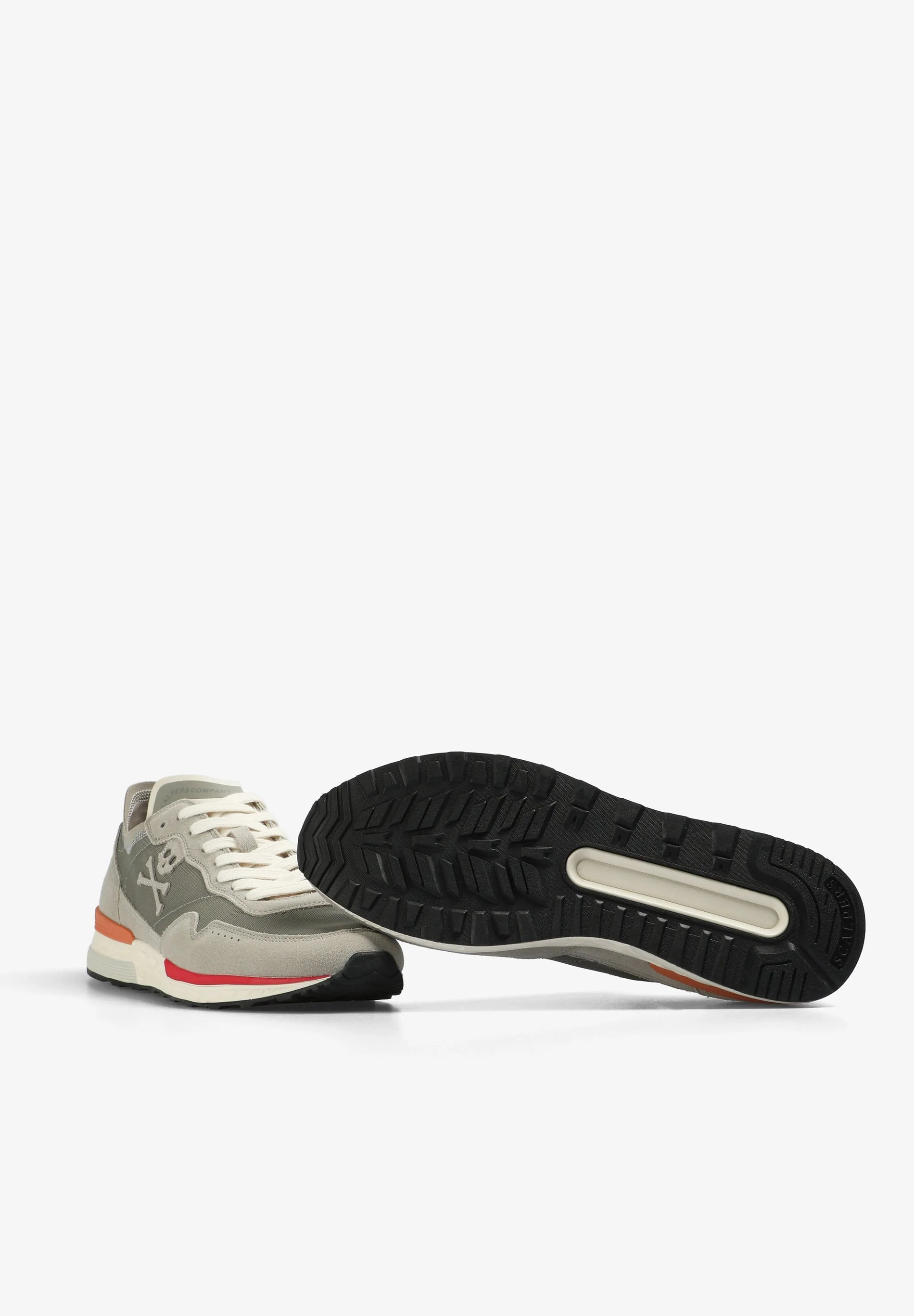 SKULL SNEAKERS WITH CONTRAST DETAIL - Image 4
