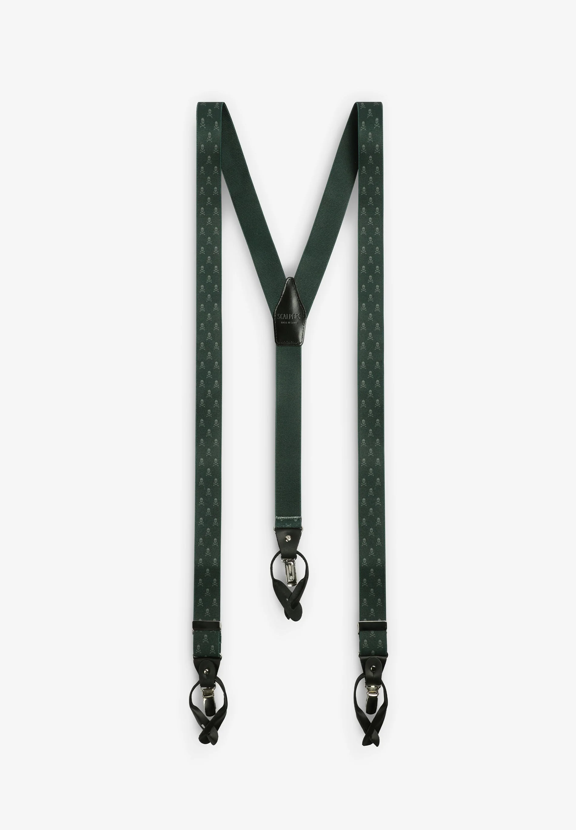 MONOGRAMMED ELASTIC BRACES