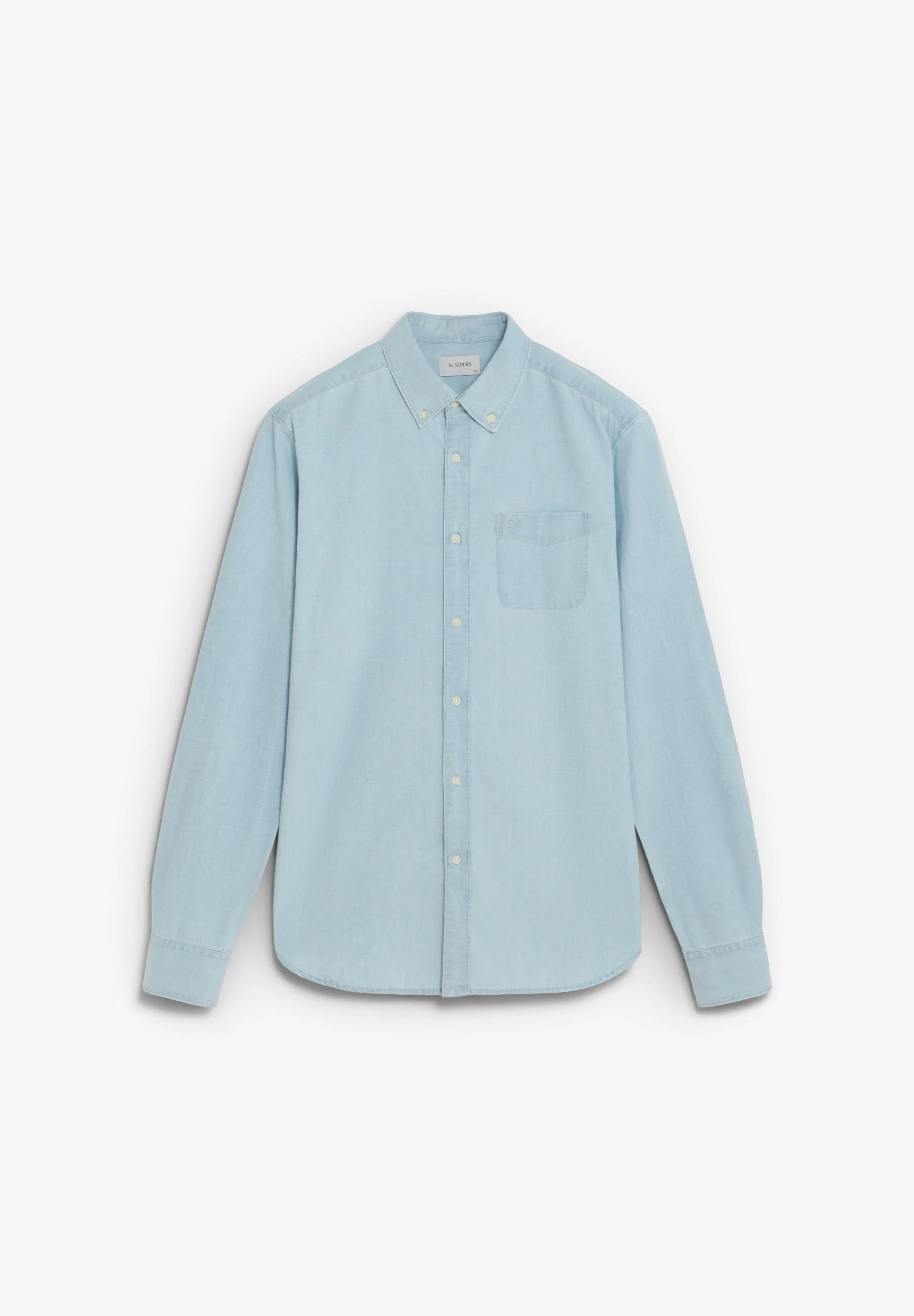 REGULAR FIT DENIM SHIRT - Image 6