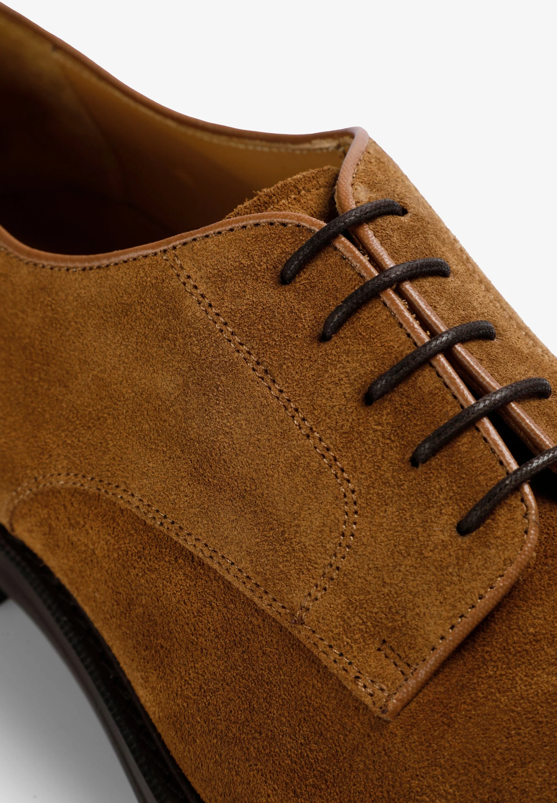 SUEDE DERBY SHOES - Image 6