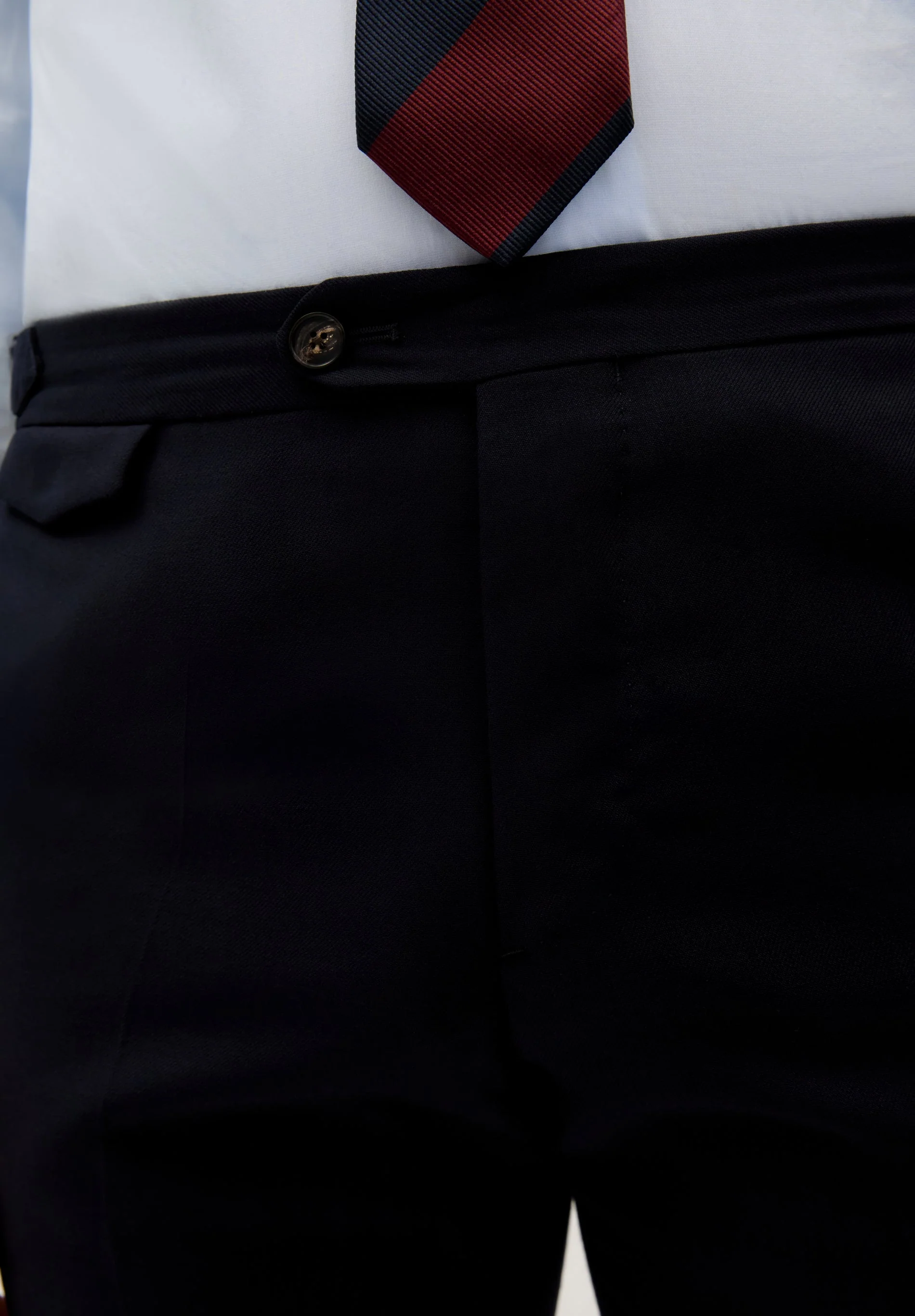MARZOTTO COLD WOOL SUIT TROUSERS - Image 3