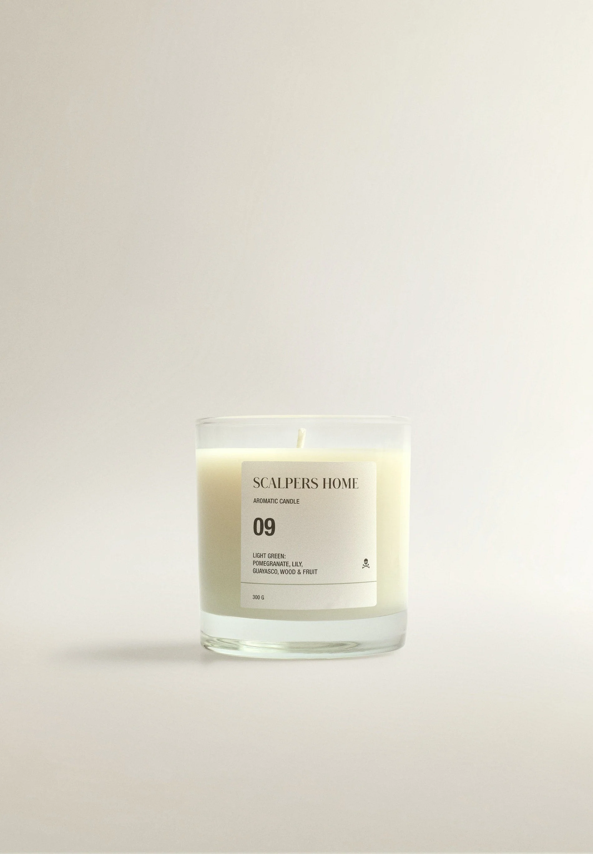 09 LIGHT GREEN 300G SCENTED CANDLE