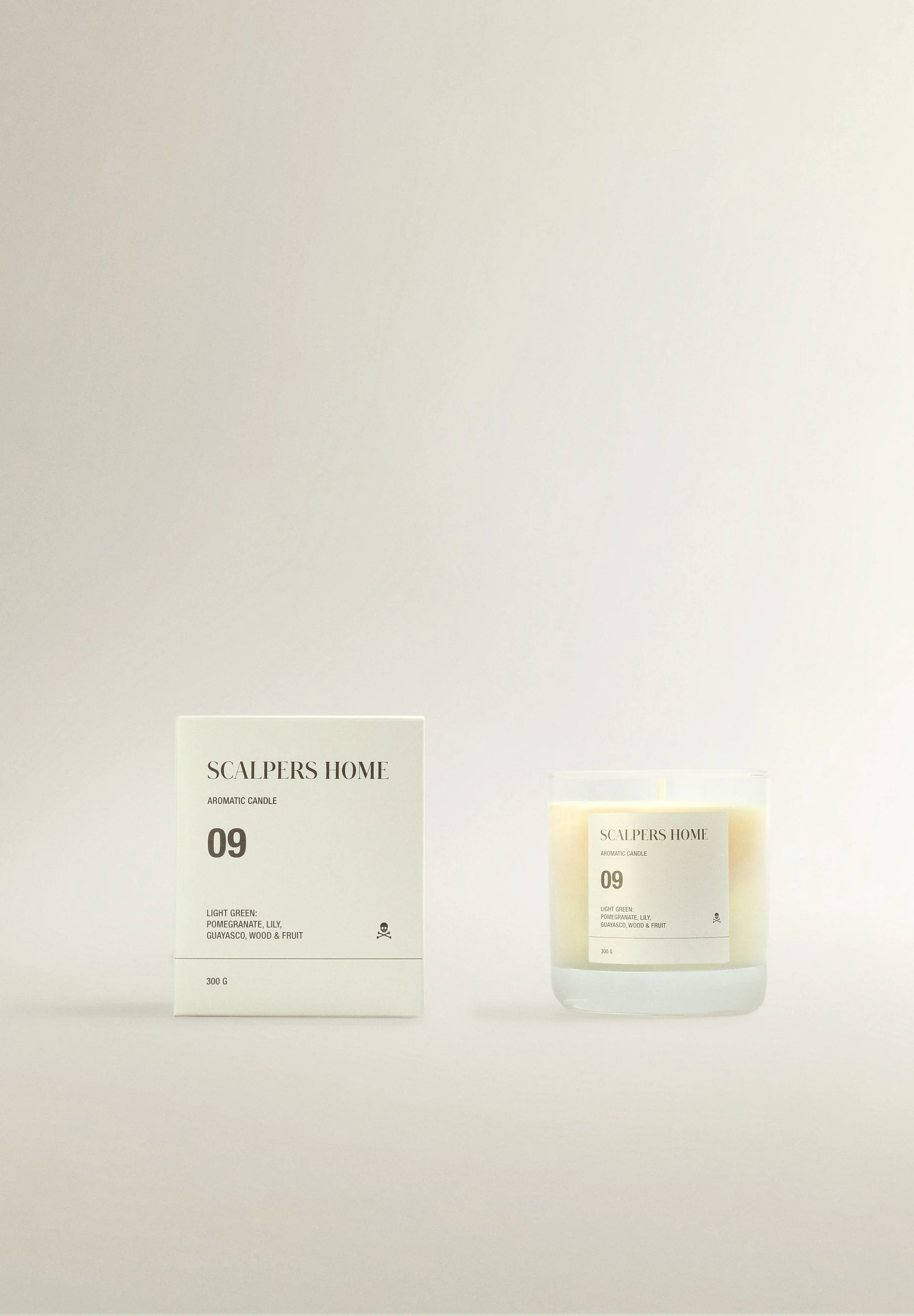 09 LIGHT GREEN 300G SCENTED CANDLE - Image 4