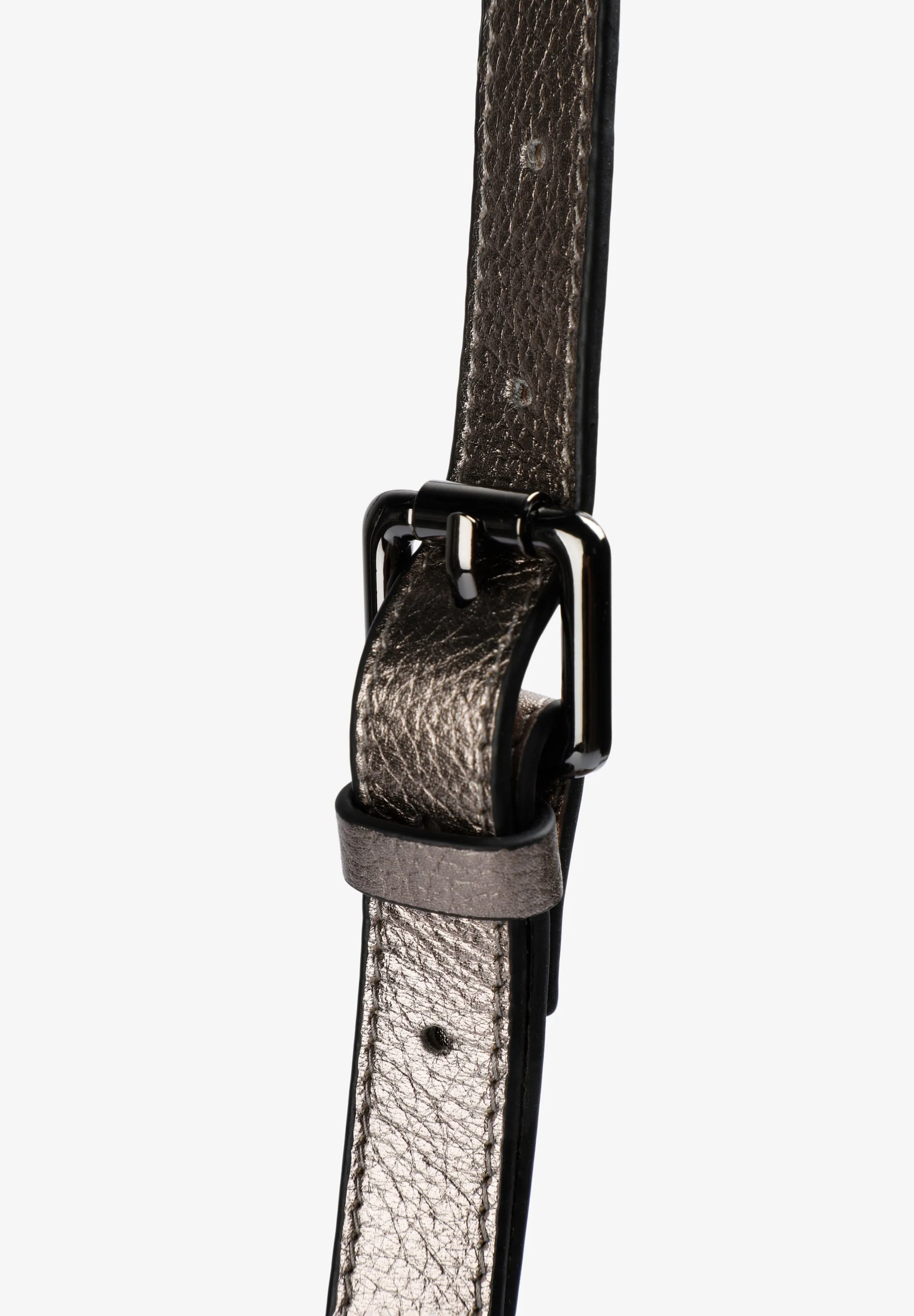 LEATHER CROSSBODY BAG WITH ALL-OVER SKULL PRINT - Image 9