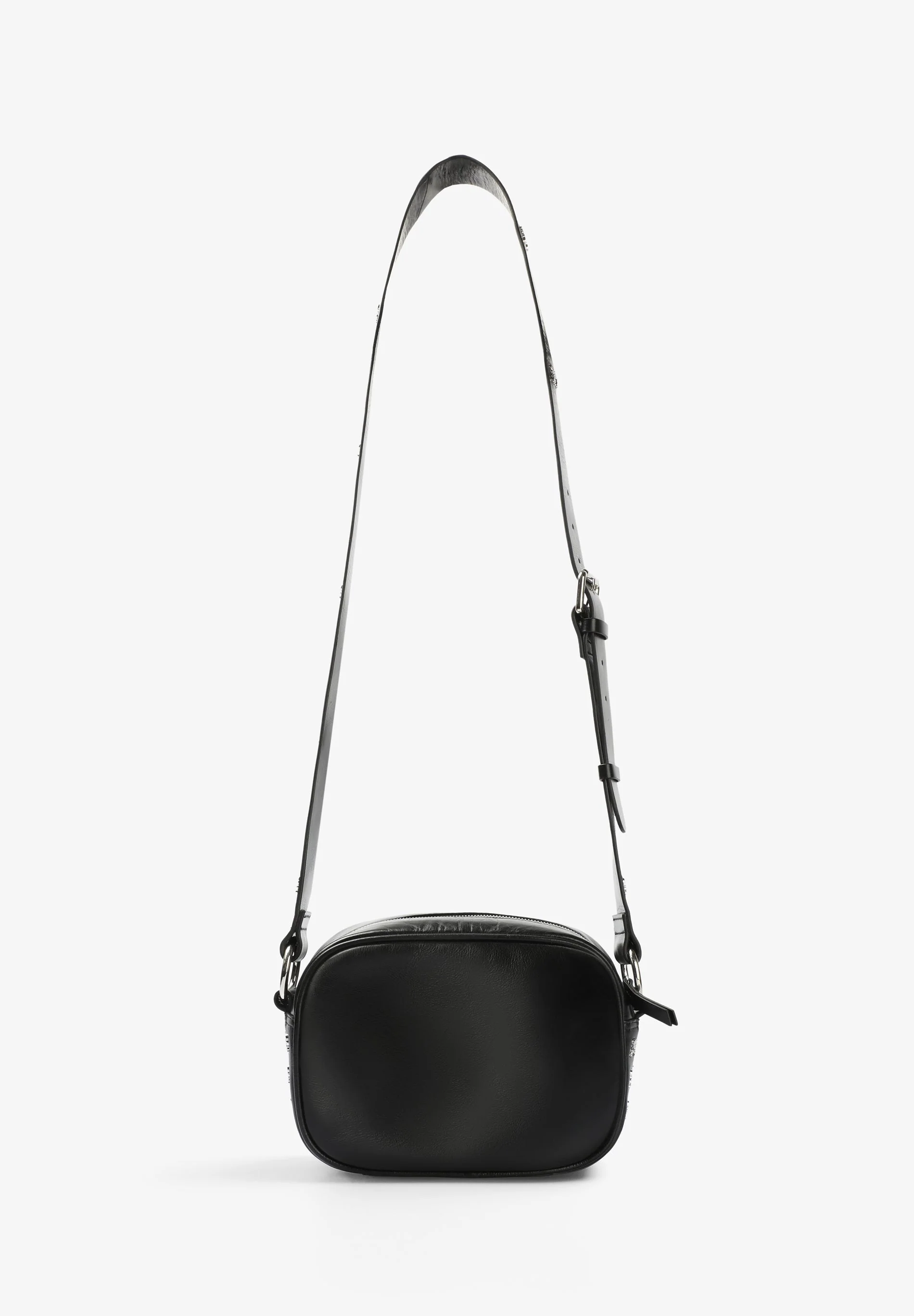 LEATHER CROSSBODY BAG WITH SKULL - Image 3