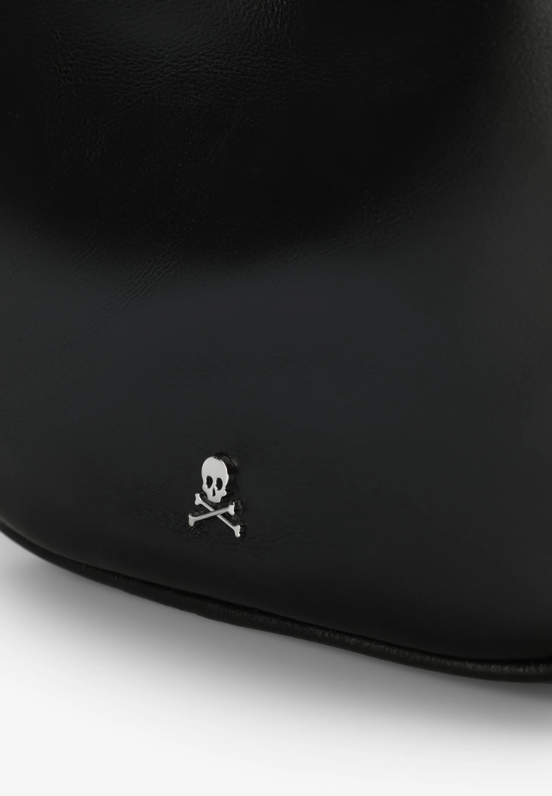 LEATHER CROSSBODY BAG WITH SKULL - Image 5