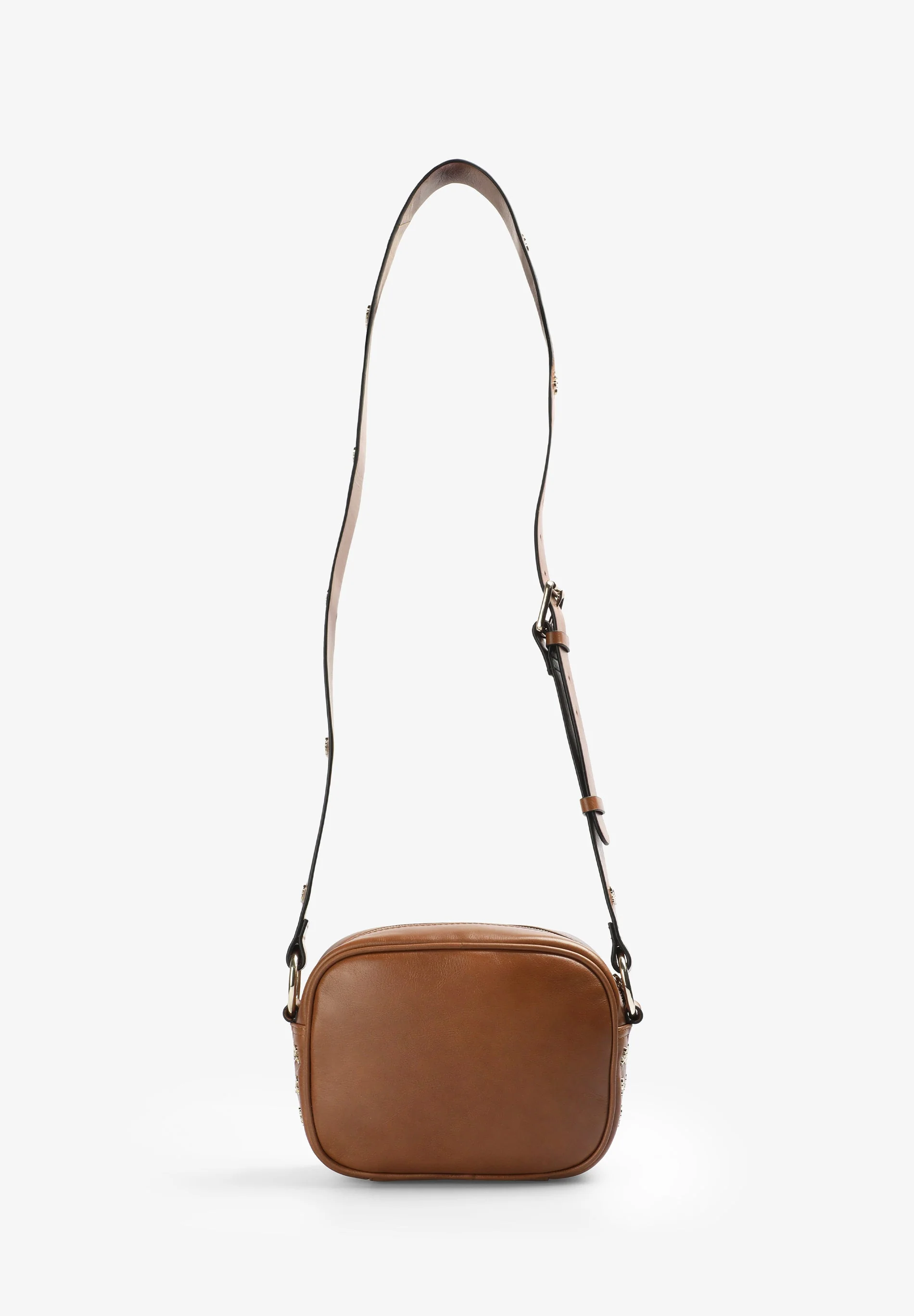 LEATHER CROSSBODY BAG WITH SKULL - Image 3