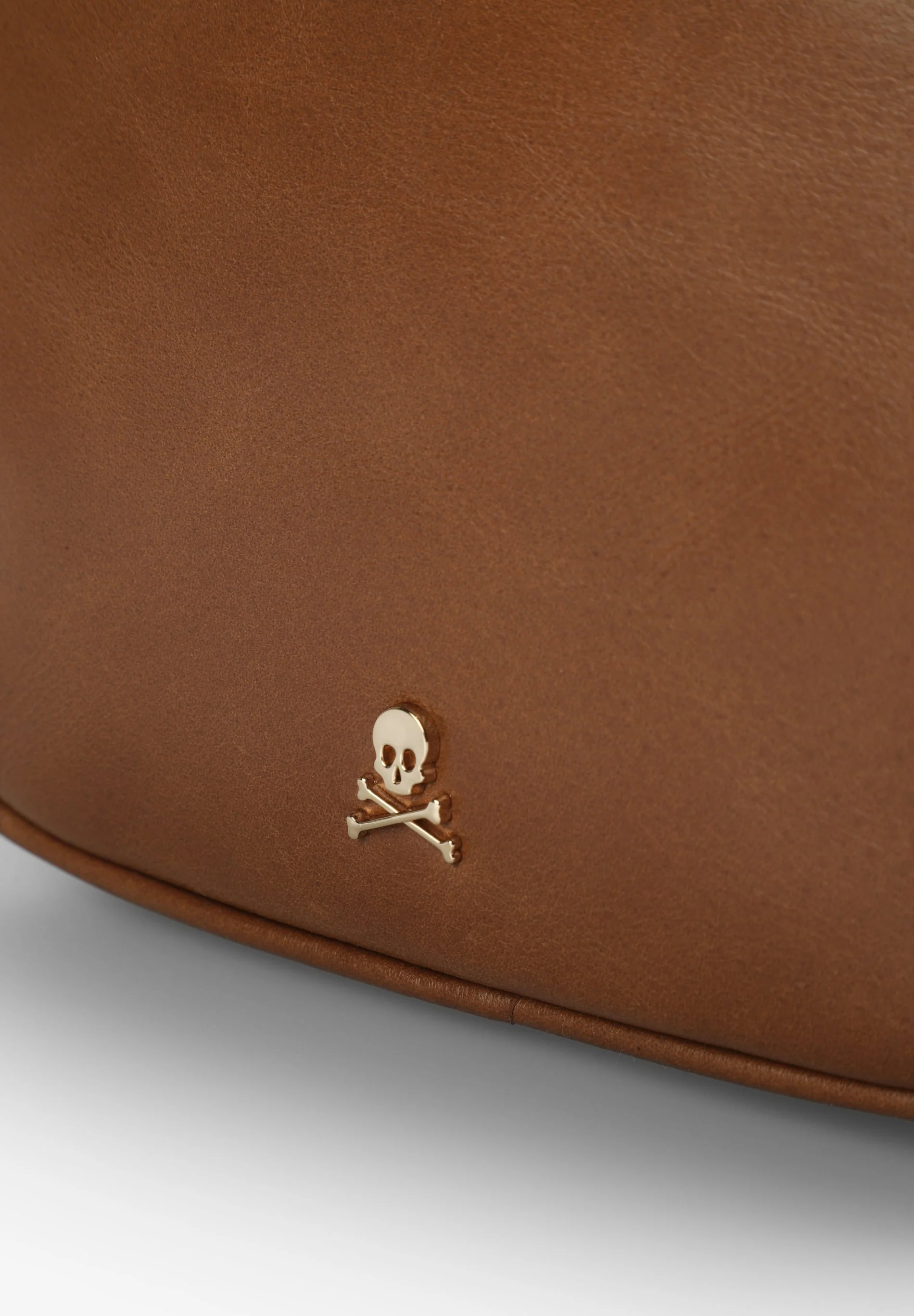 LEATHER CROSSBODY BAG WITH SKULL - Image 4