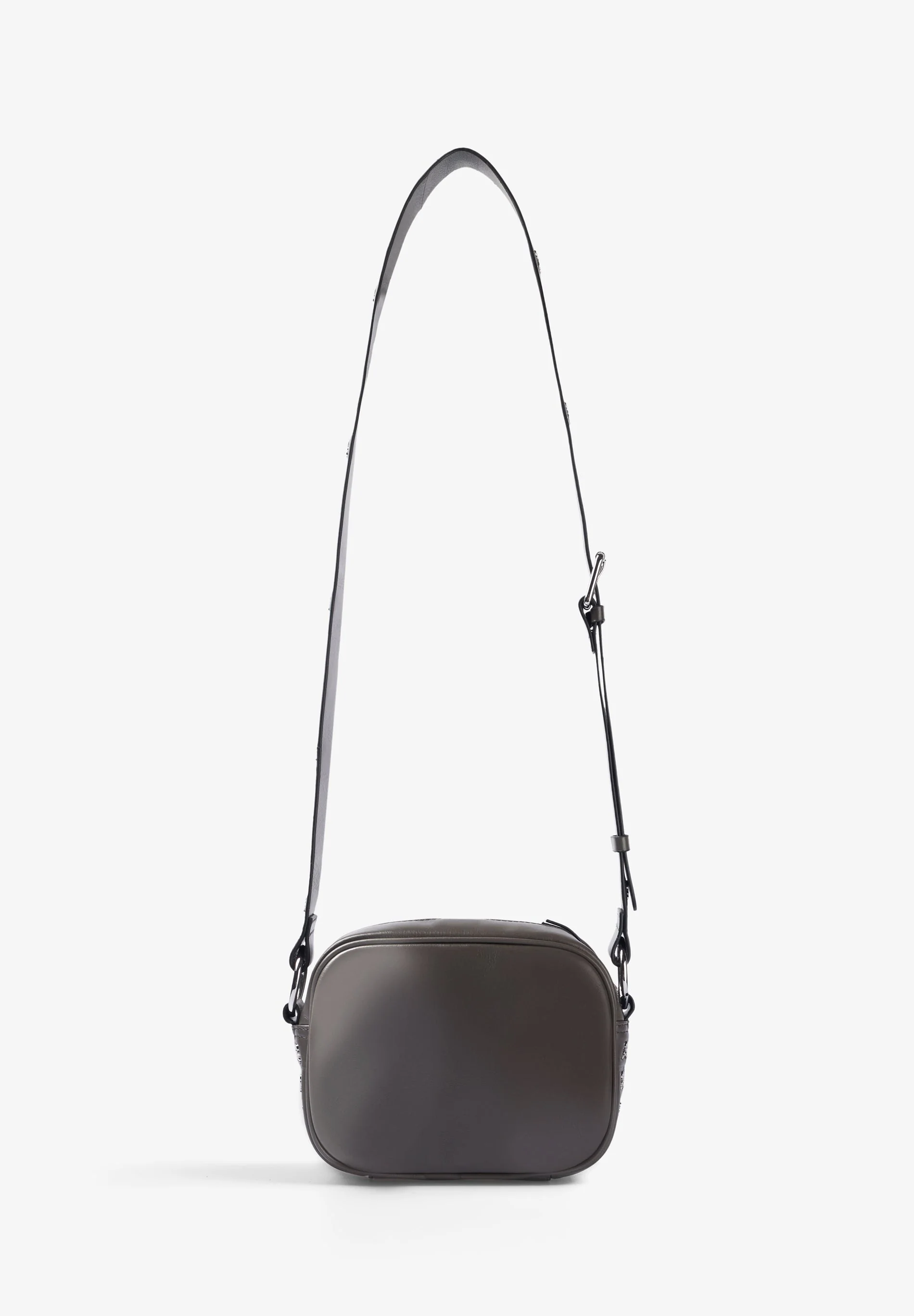 LEATHER CROSSBODY BAG WITH SKULL - Image 4