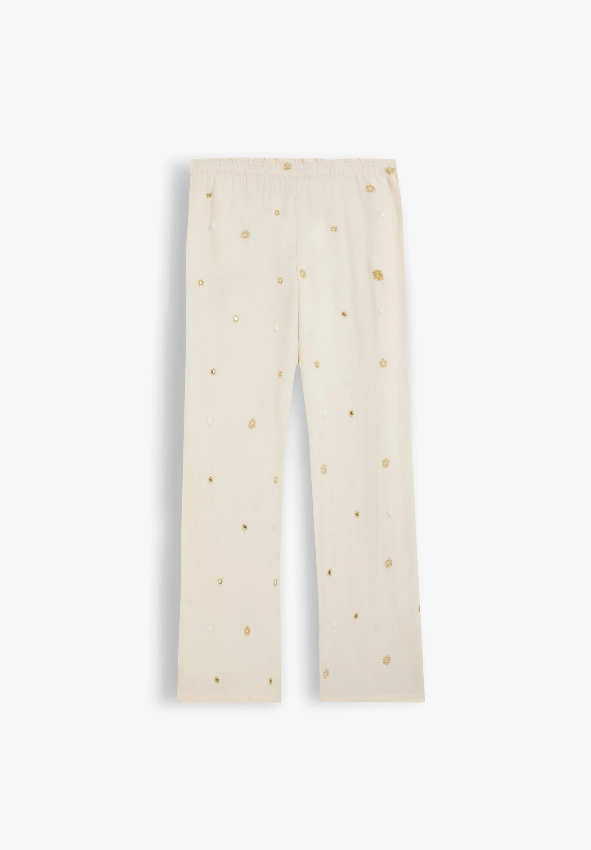 TROUSERS WITH METALLIC DETAILS - Image 2