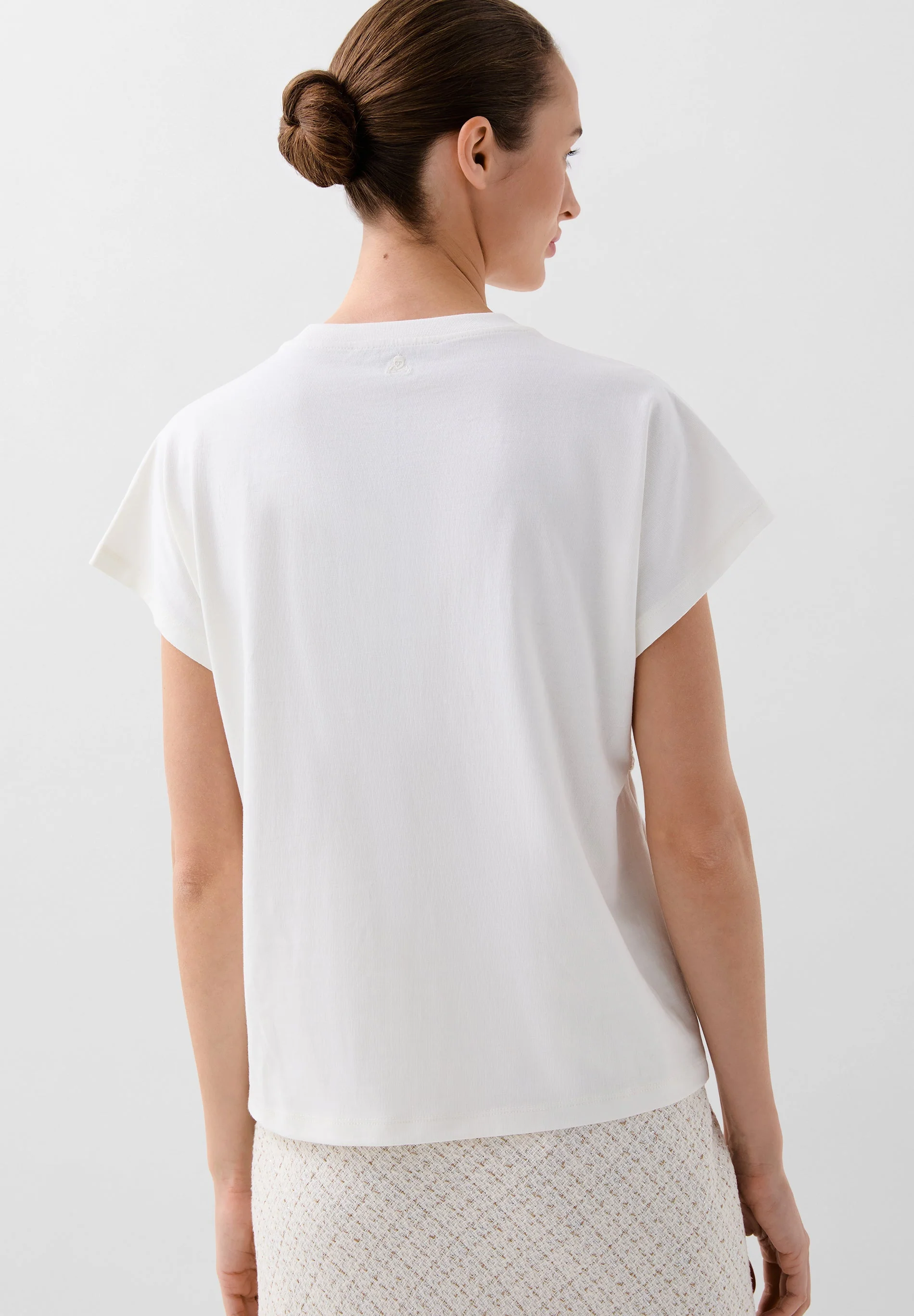 T-SHIRT WITH CROCHET DETAIL - Image 7