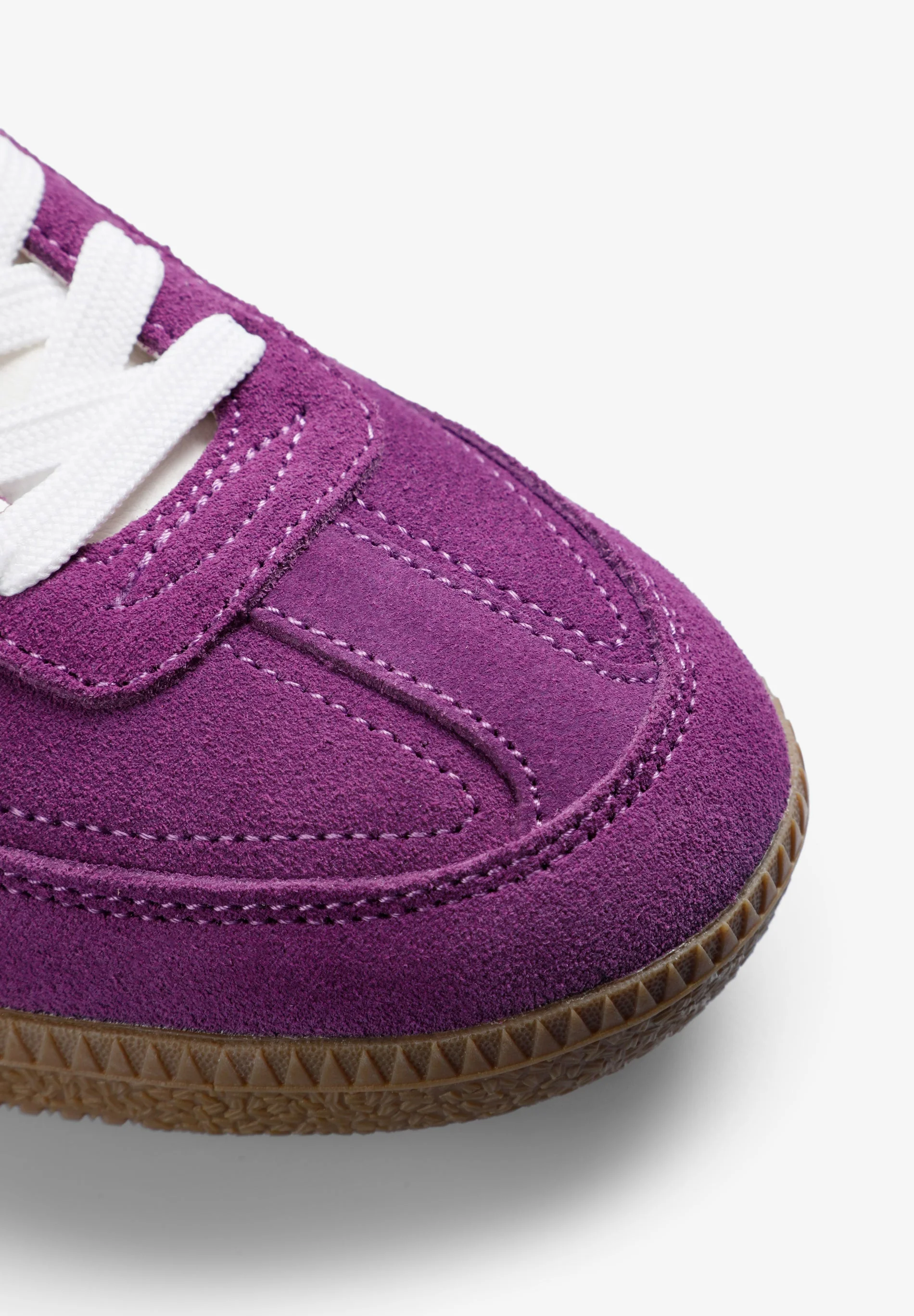 TWO-TONE LEATHER SNEAKERS - Image 5