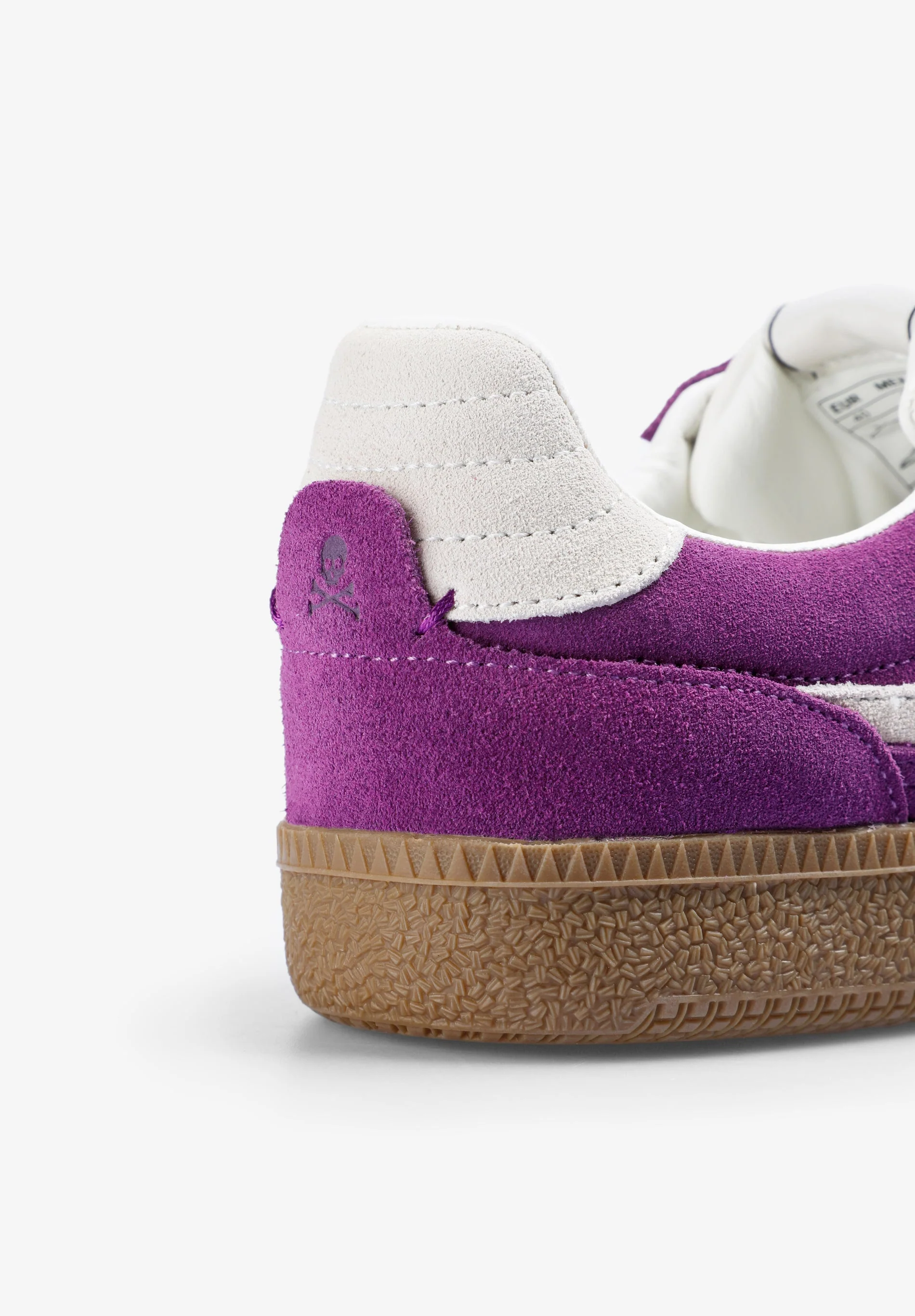TWO-TONE LEATHER SNEAKERS - Image 7