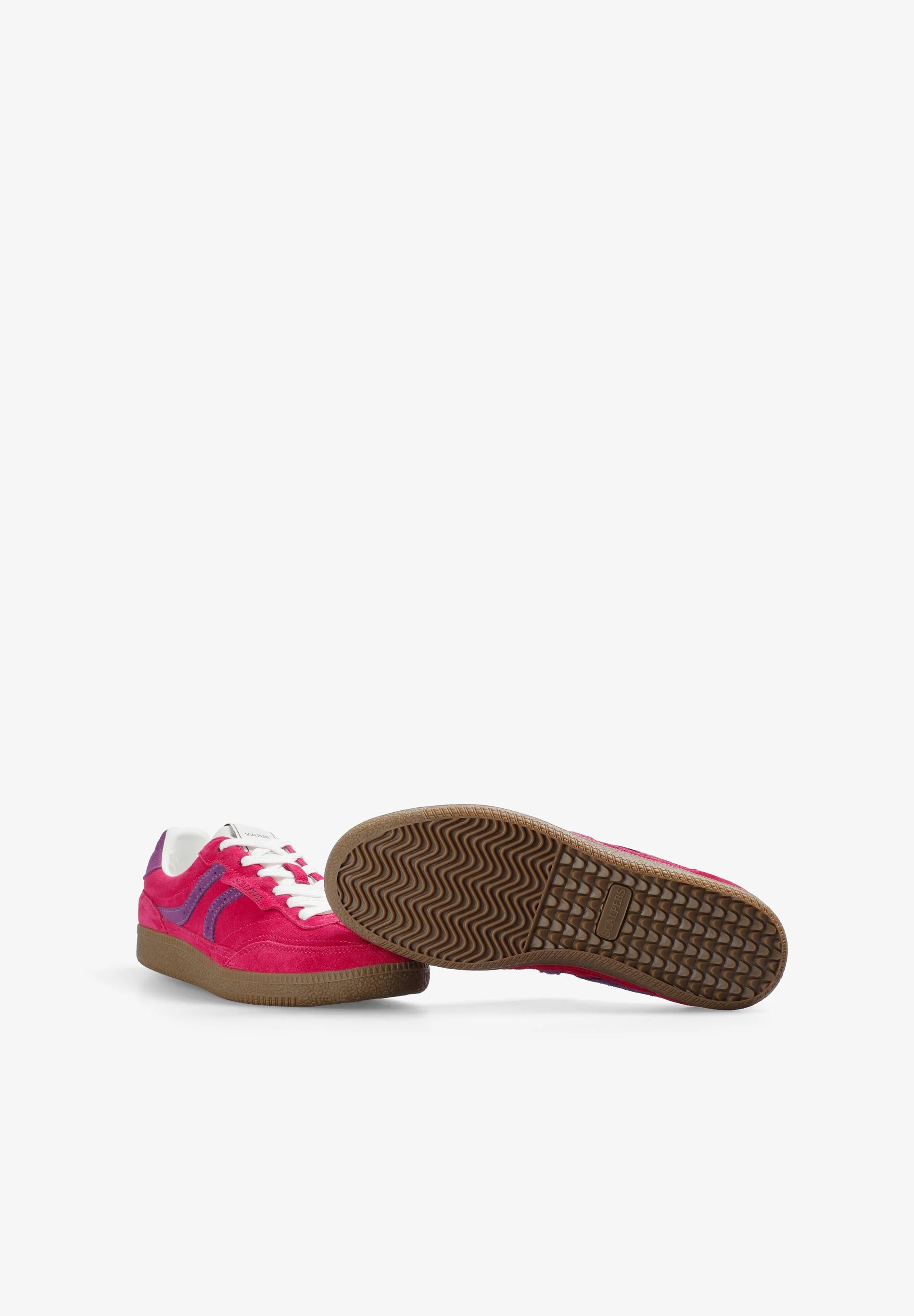 TWO-TONE LEATHER SNEAKERS - Image 4