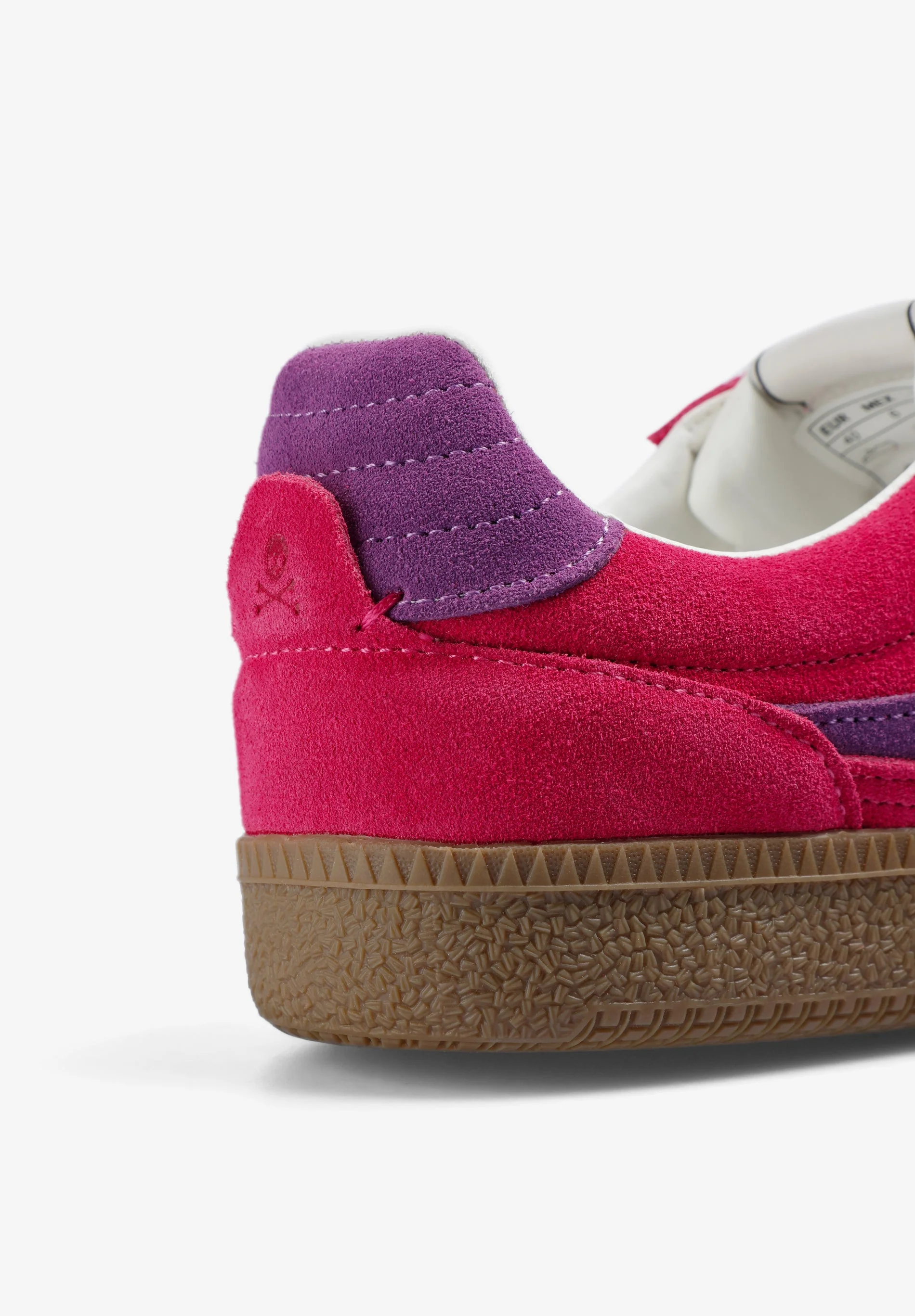 TWO-TONE LEATHER SNEAKERS - Image 5