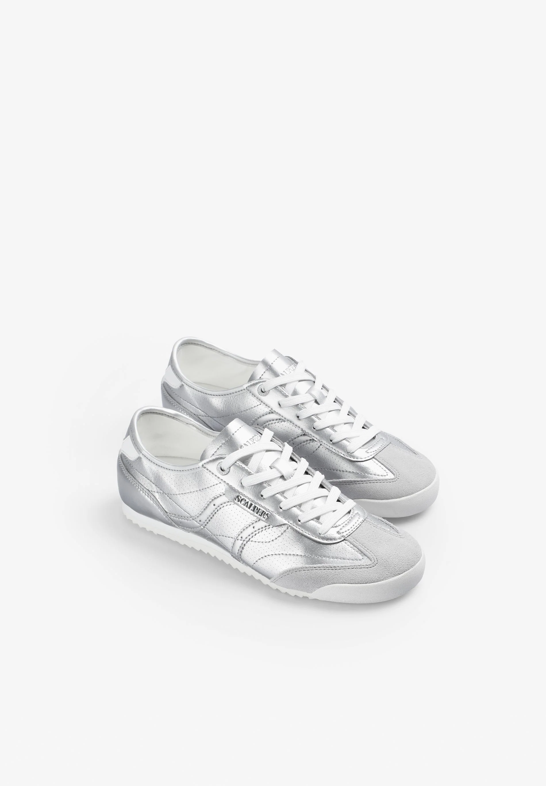 METALLIC EFFECT SNEAKERS - Image 2