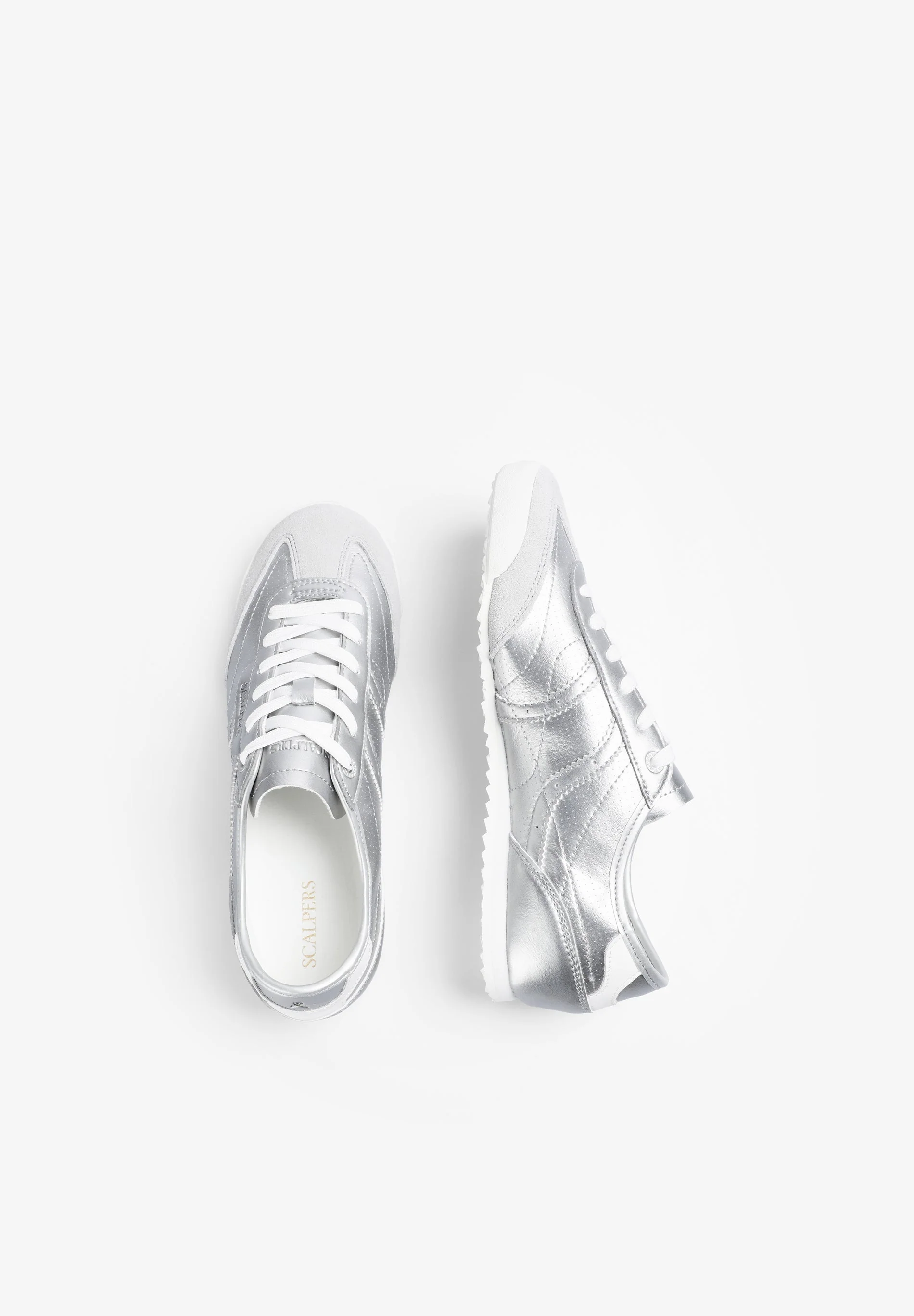 METALLIC EFFECT SNEAKERS - Image 8