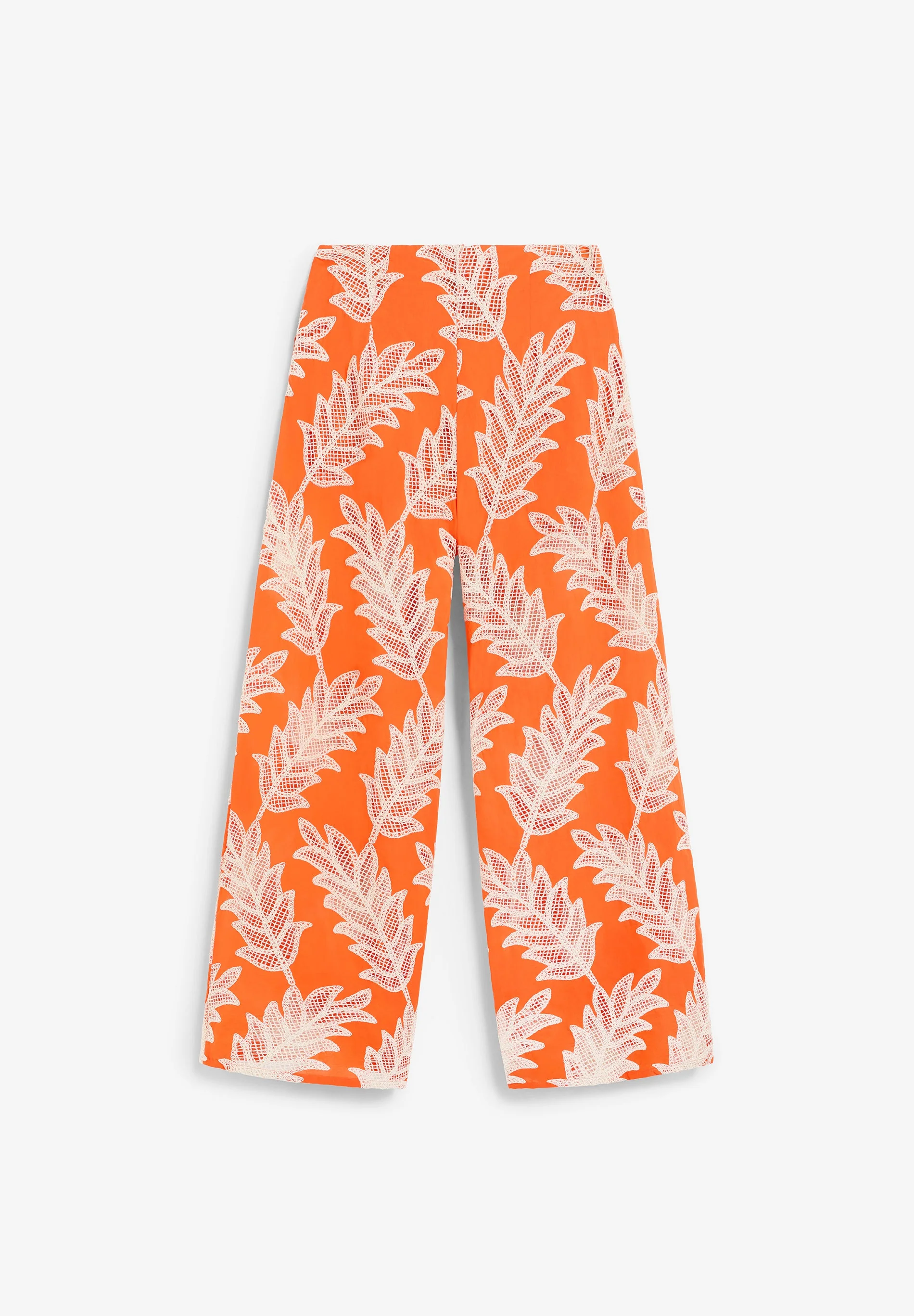 EMBROIDERED FLOWING TROUSERS - Image 6