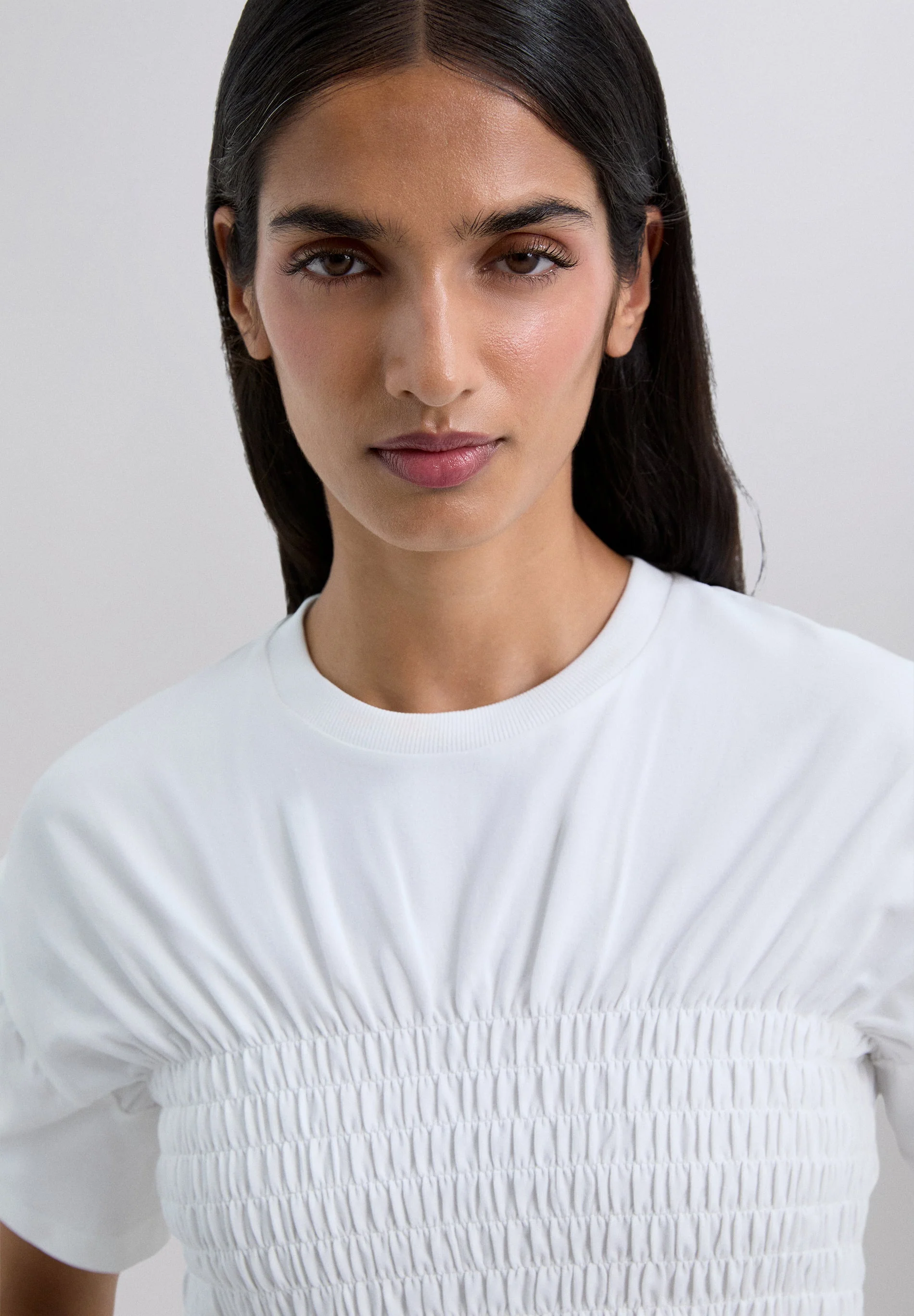 SMOCKED T-SHIRT - Image 3