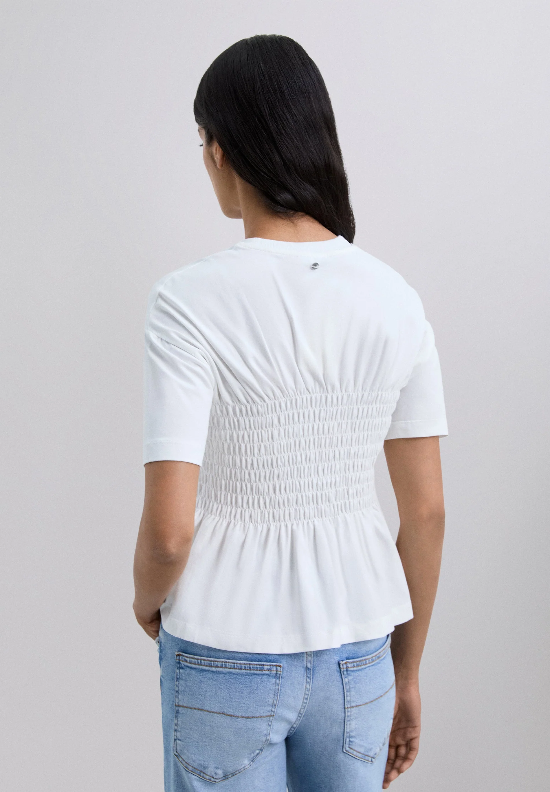 SMOCKED T-SHIRT - Image 4