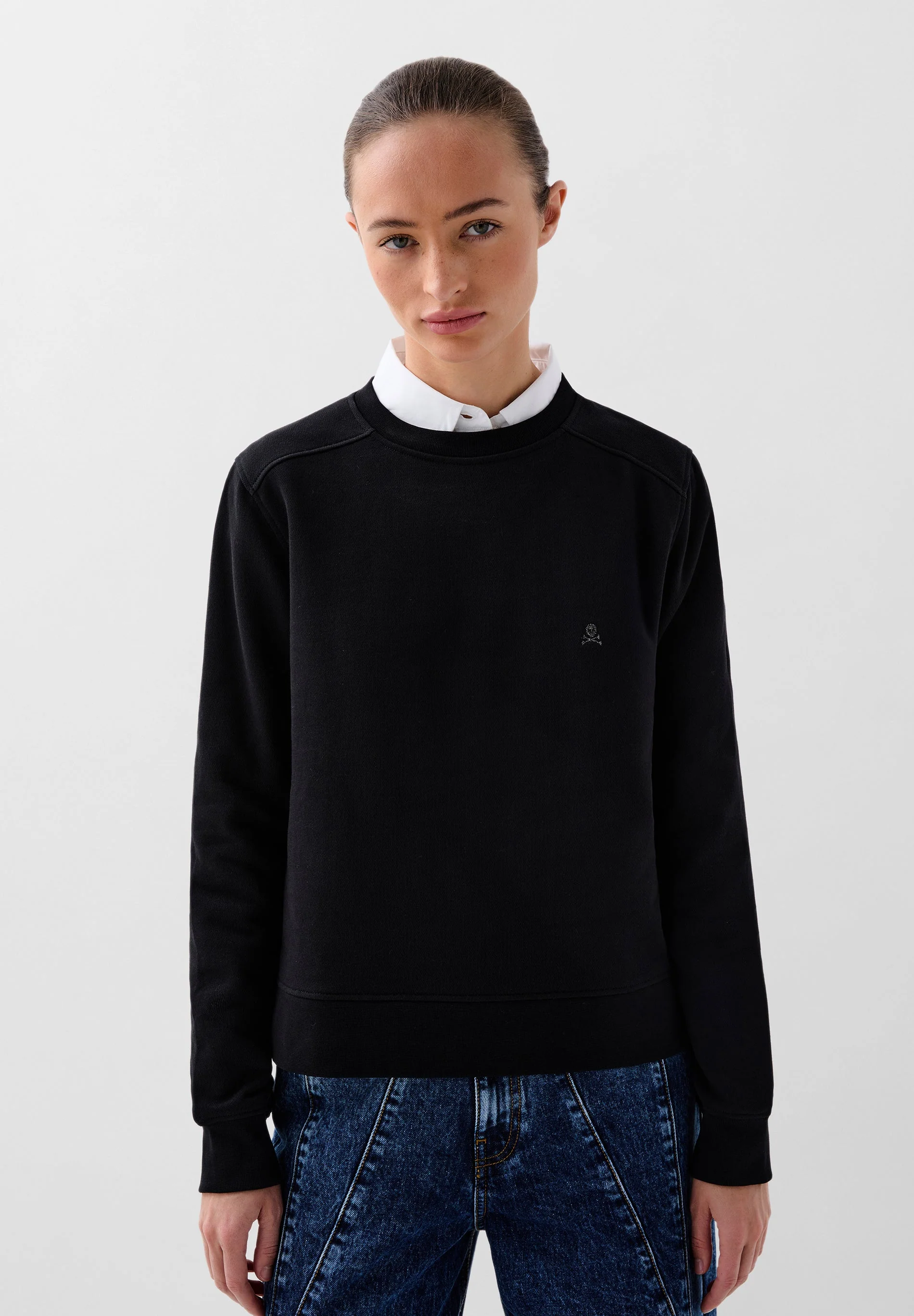 BASIC SKULL SWEATSHIRT - Image 4