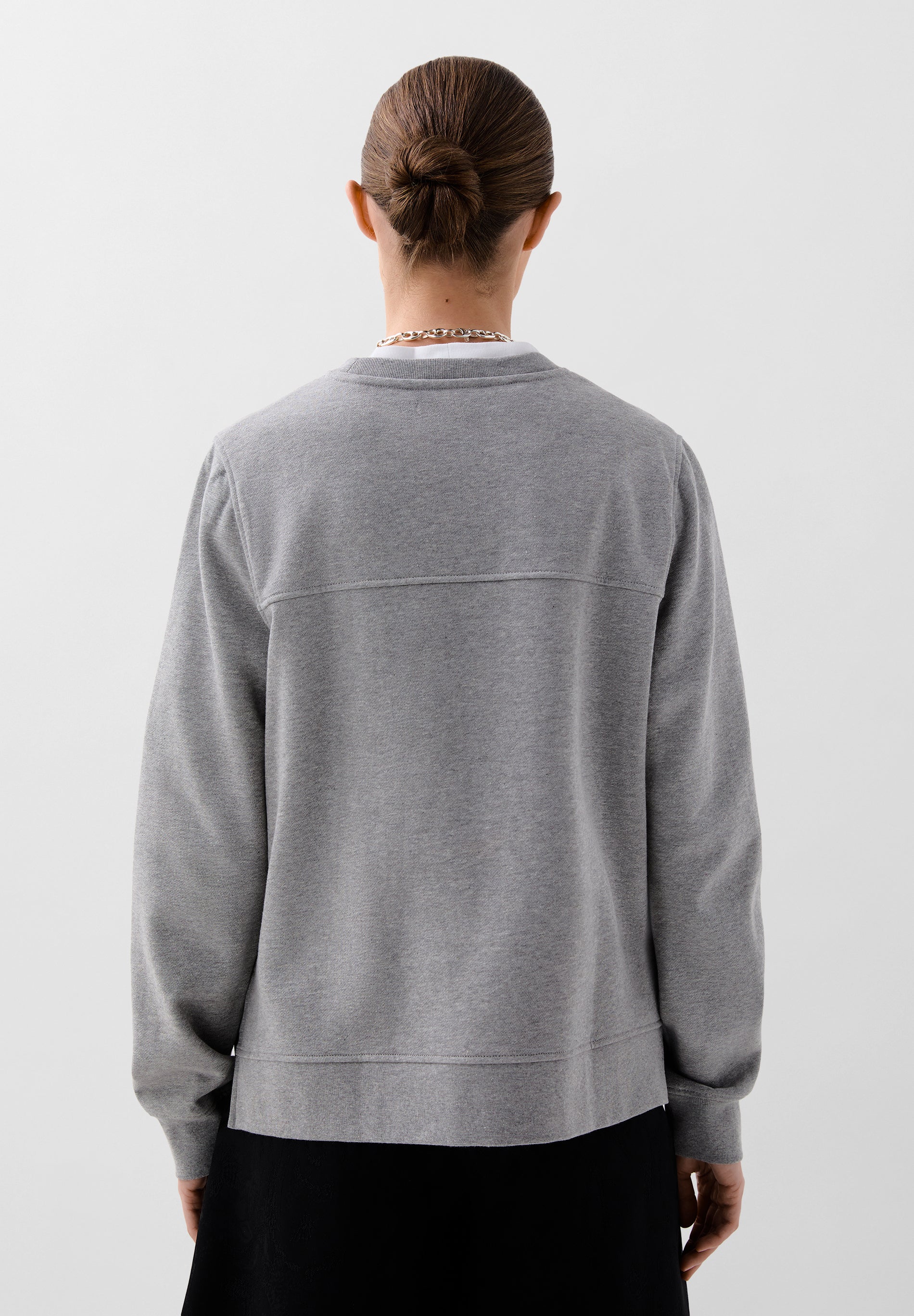 BASIC SKULL SWEATSHIRT - Image 4