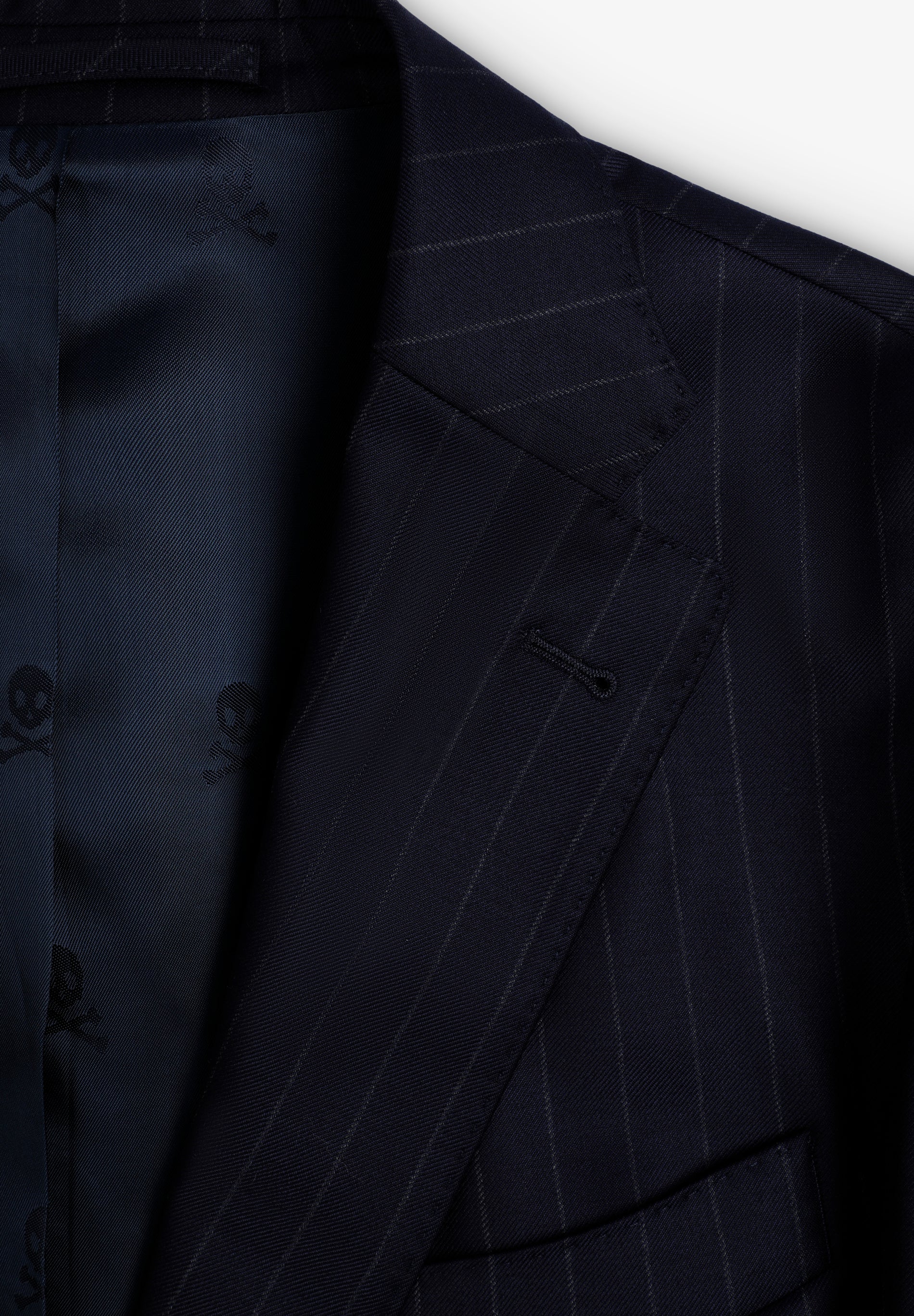 WOOL PINSTRIPE BLAZER - Image 9
