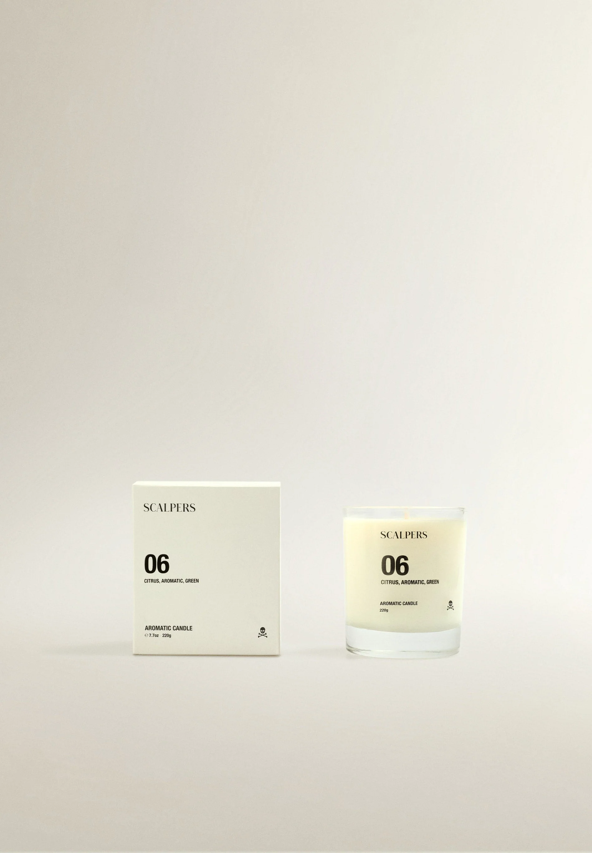 06 CITRUS, AROMATIC, GREEN 220G SCENTED CANDLE - Image 4