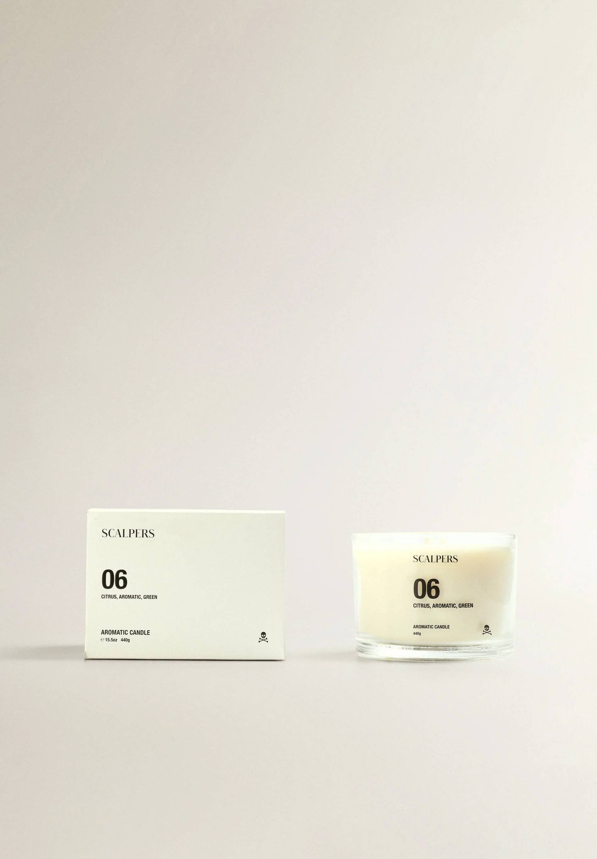 06 CITRUS, AROMATIC, GREEN 440G SCENTED CANDLE - Image 4
