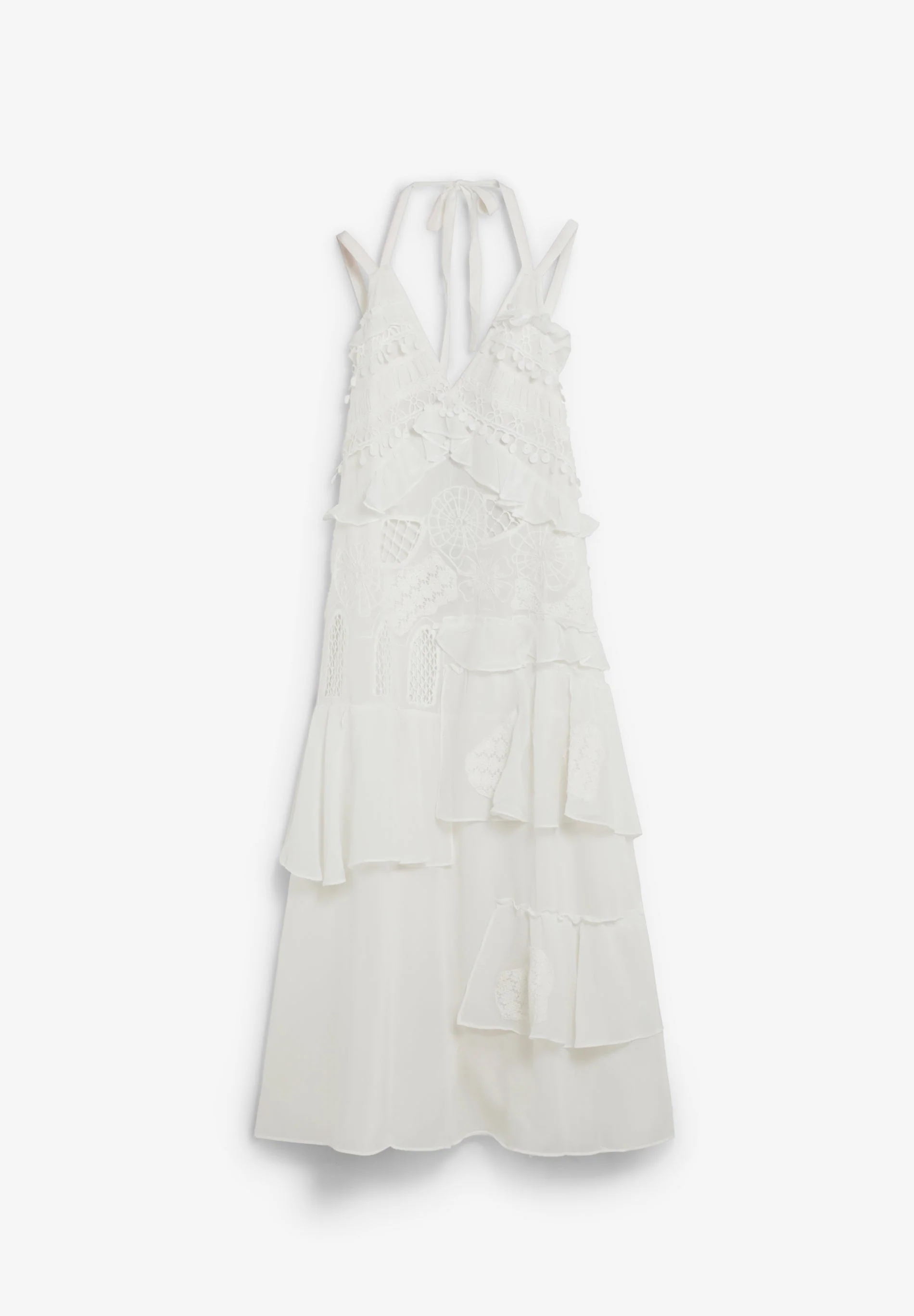 LACE DRESS WITH RUFFLES - Image 4