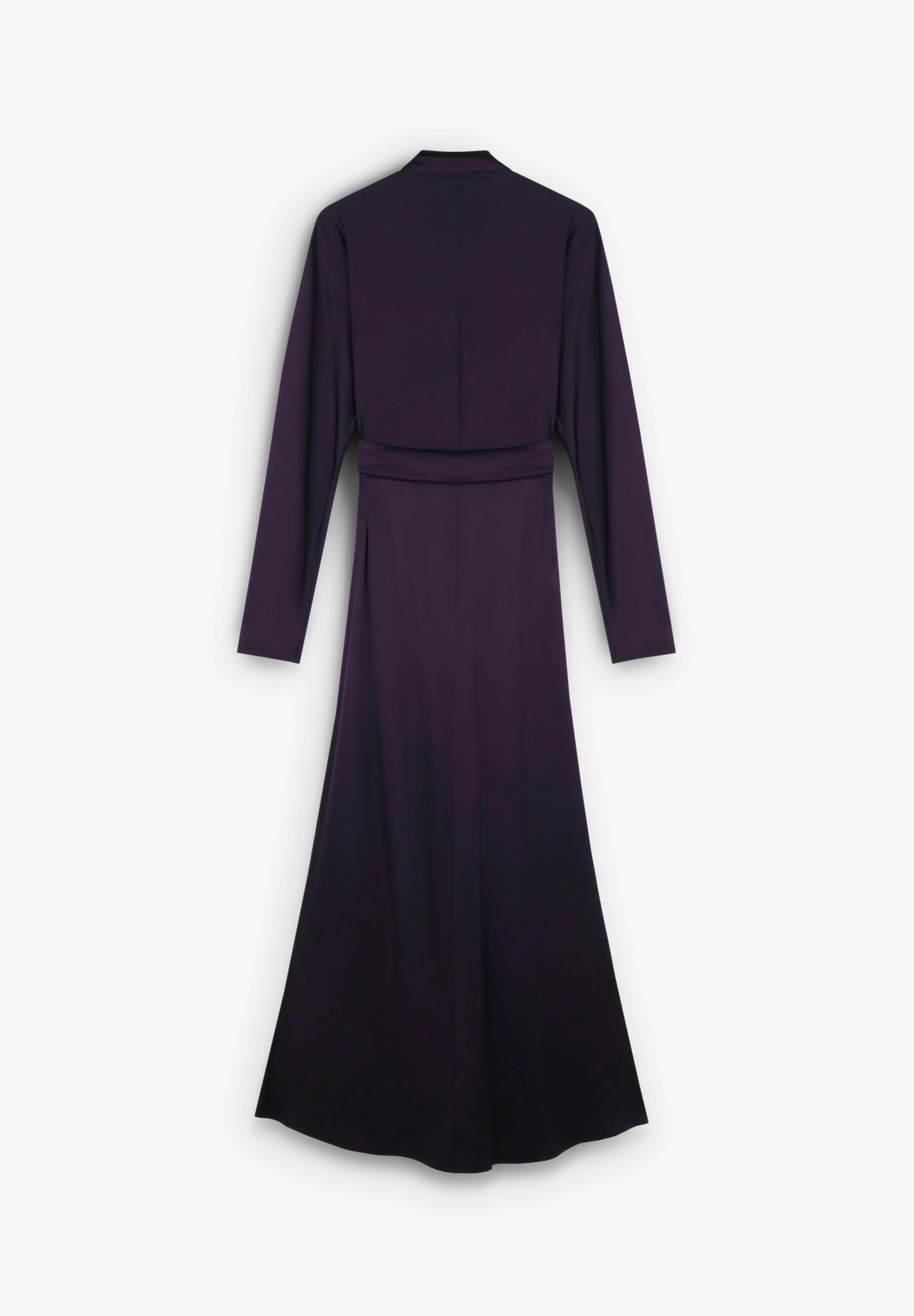 SATIN WRAP DRESS - Image 6