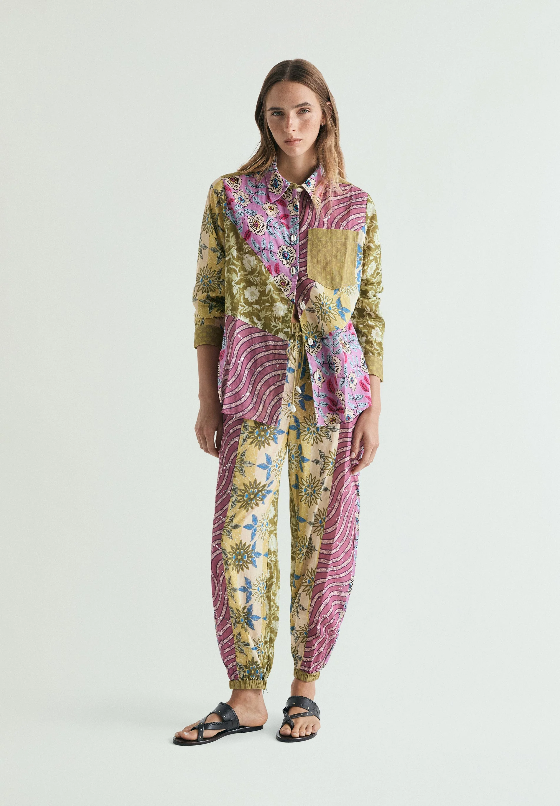 SCPATCHWORK PANT - Image 4