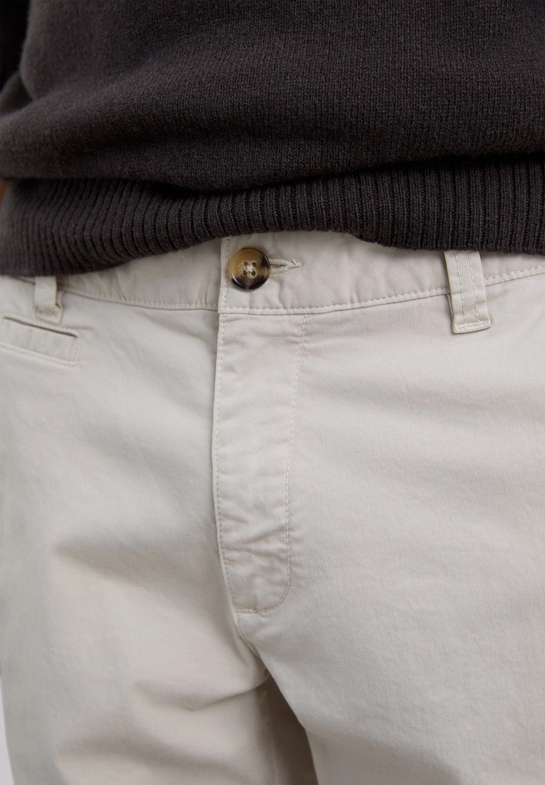 CASUAL CHINO TROUSERS - Image 3