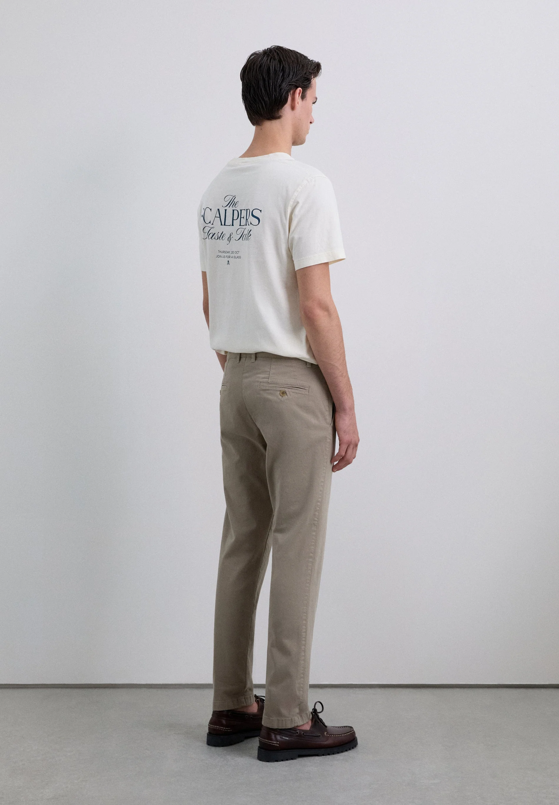 CHINO TROUSERS WITH DARTS - Image 4