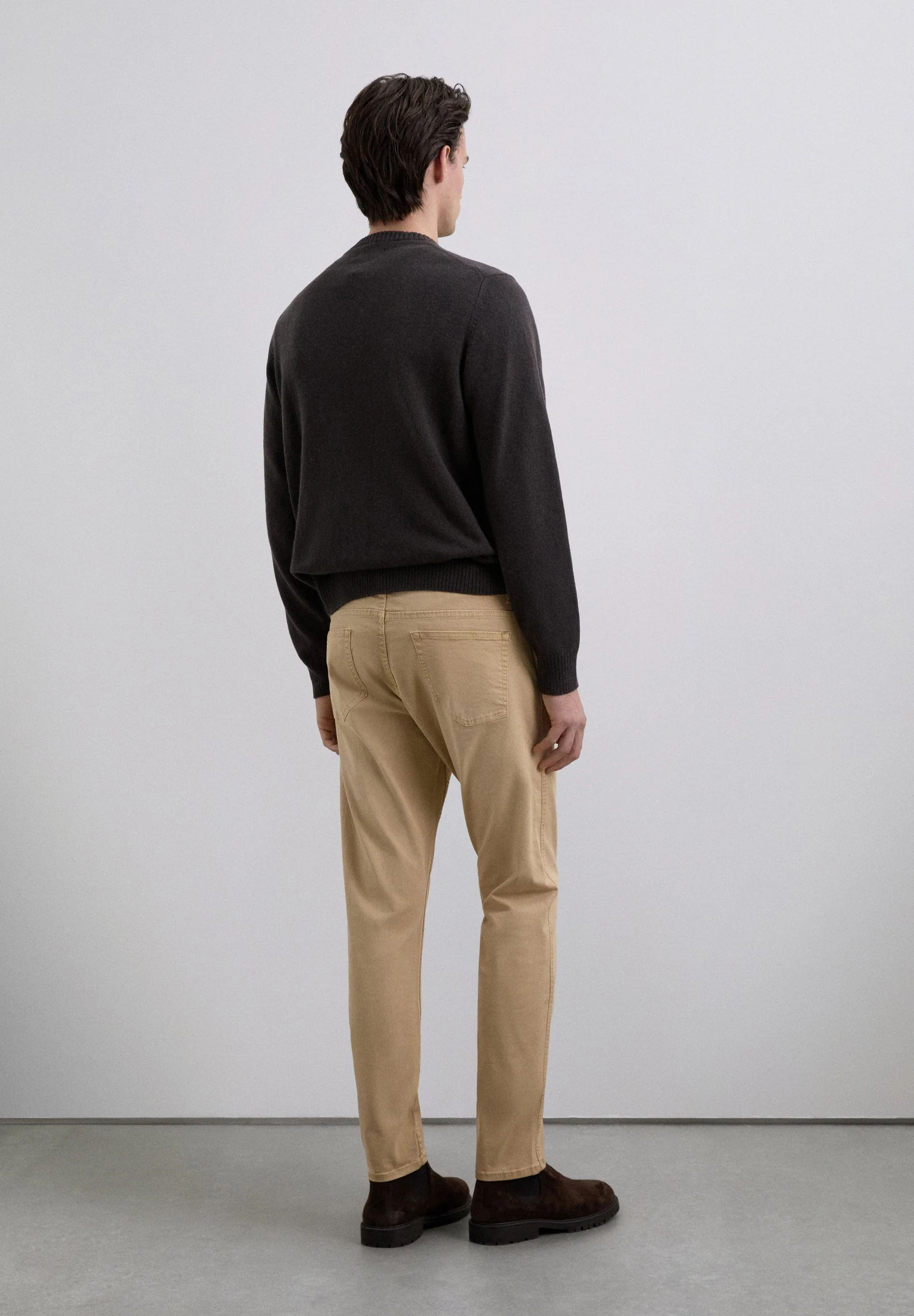 COTTON CHINO TROUSERS - Image 4