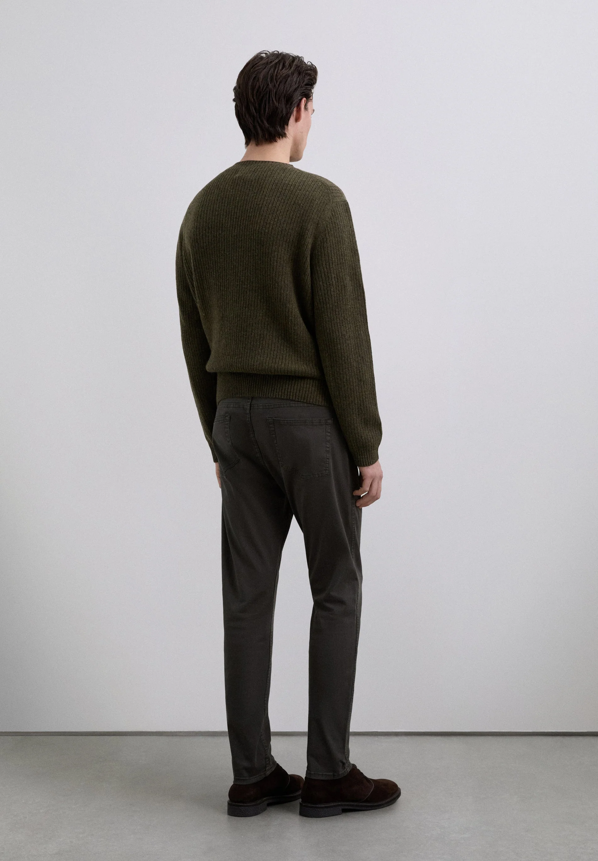 COTTON CHINO TROUSERS - Image 4