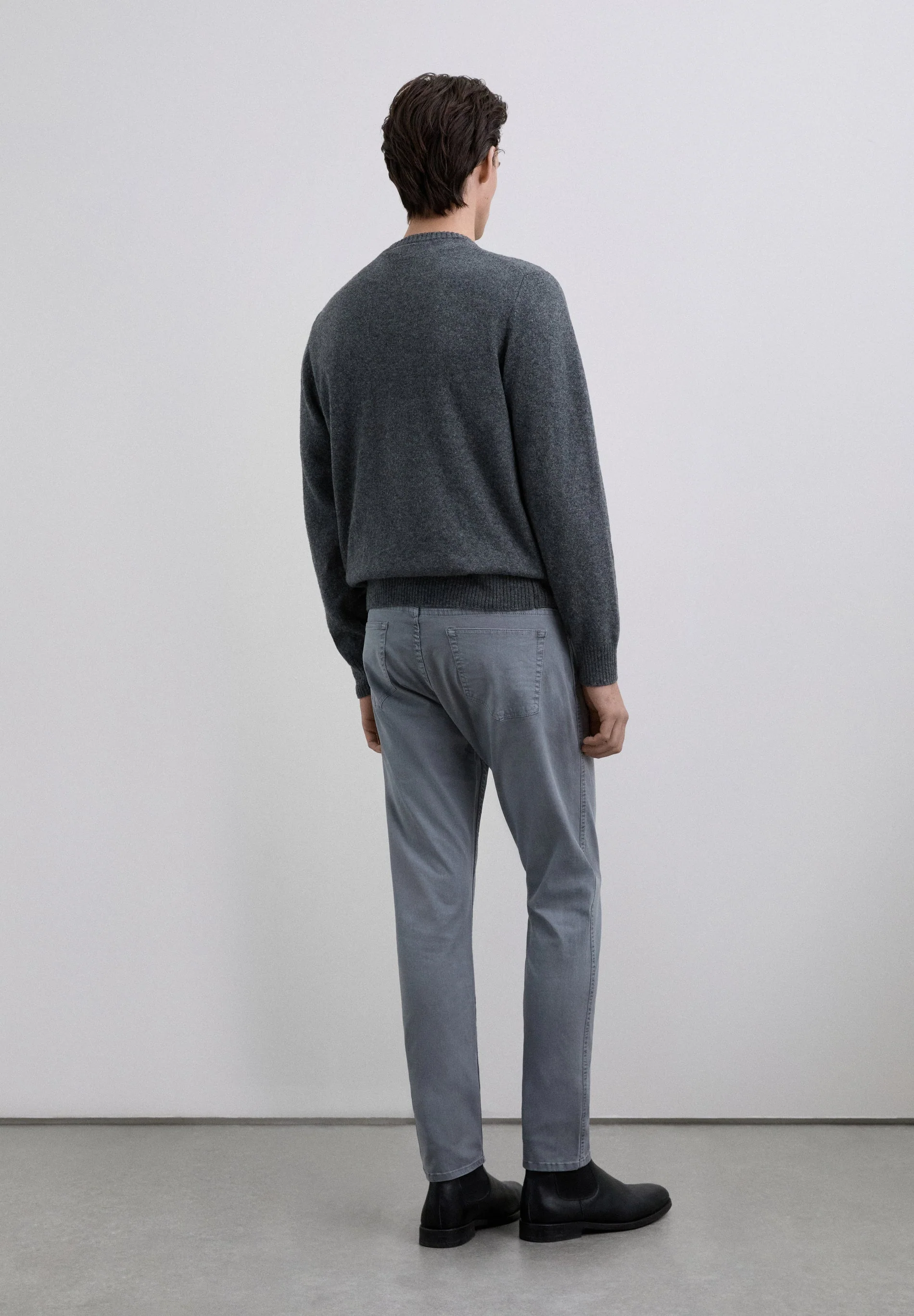 COTTON CHINO TROUSERS - Image 4