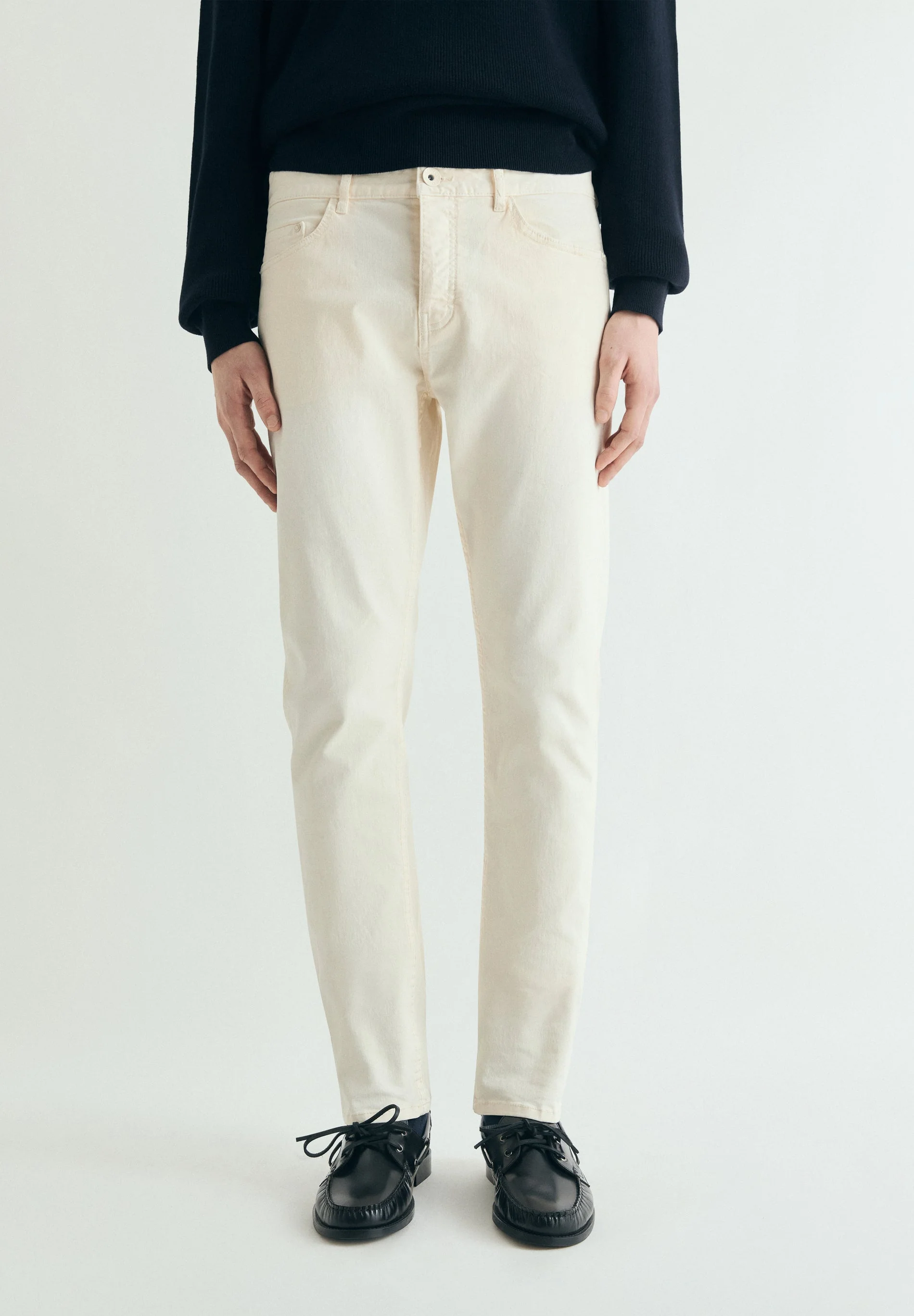 COTTON CHINO TROUSERS - Image 2