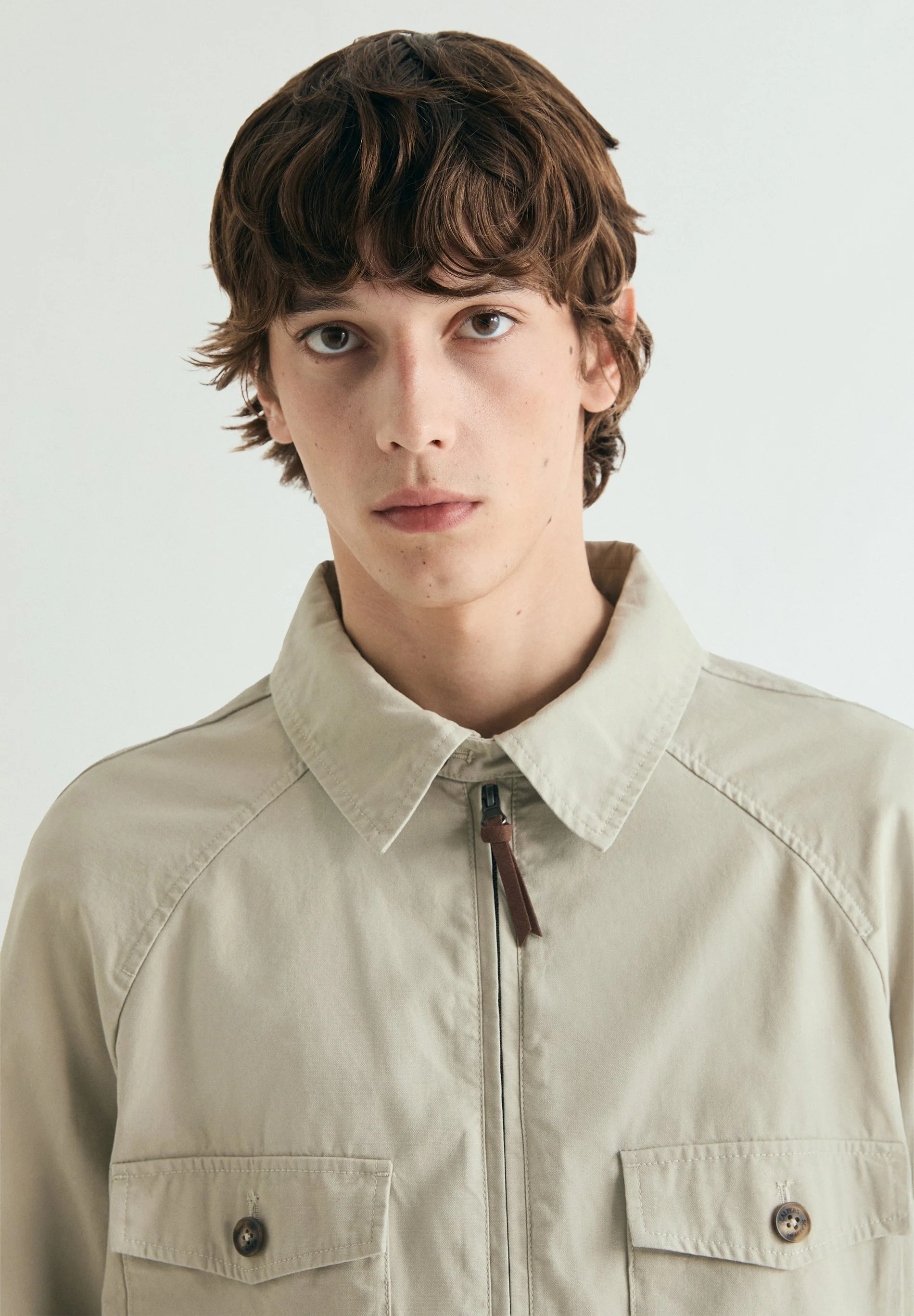 BOMBER JACKET WITH RAGLAN SLEEVES - Image 3