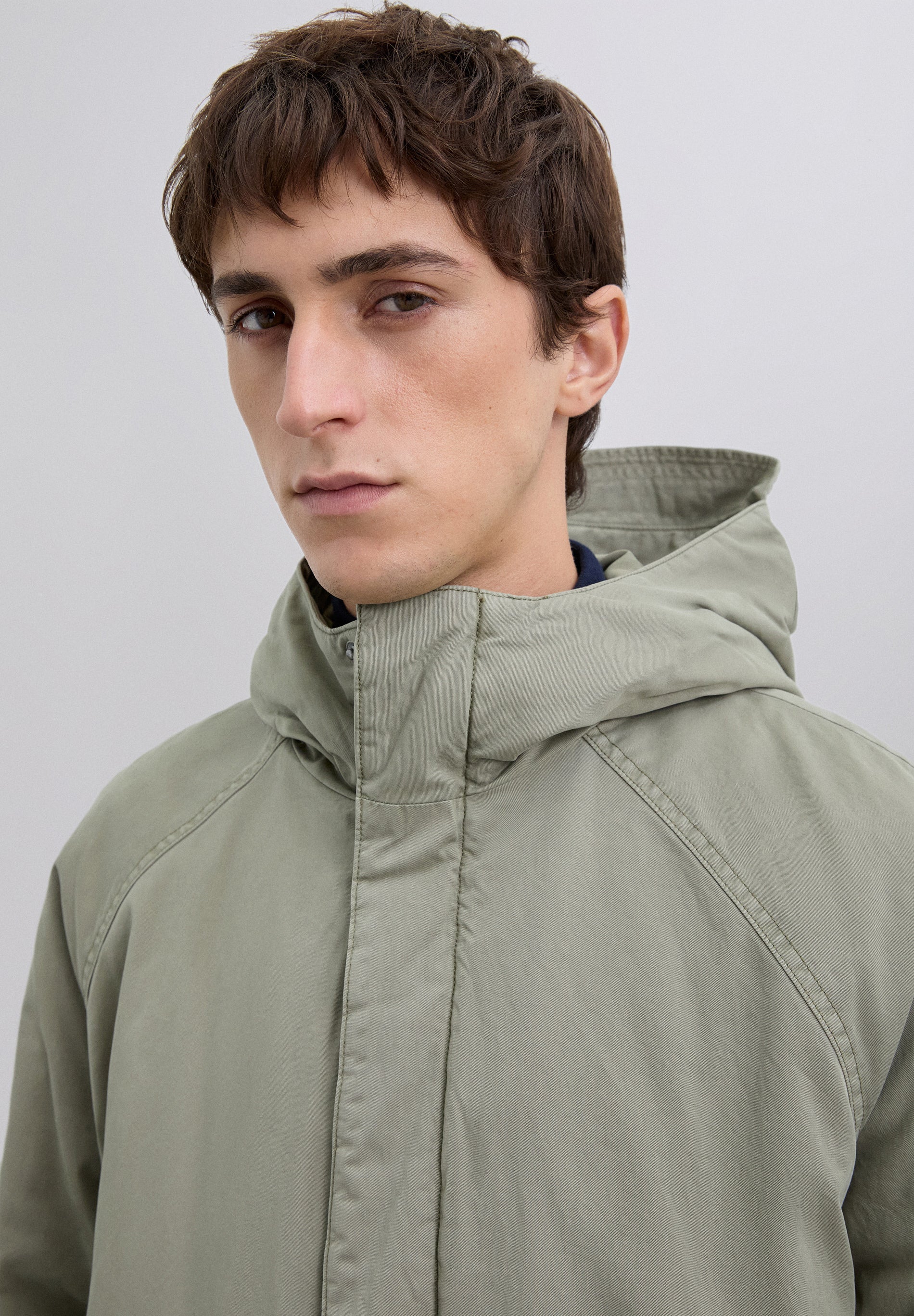COTTON PARKA WITH HOOD - Image 4