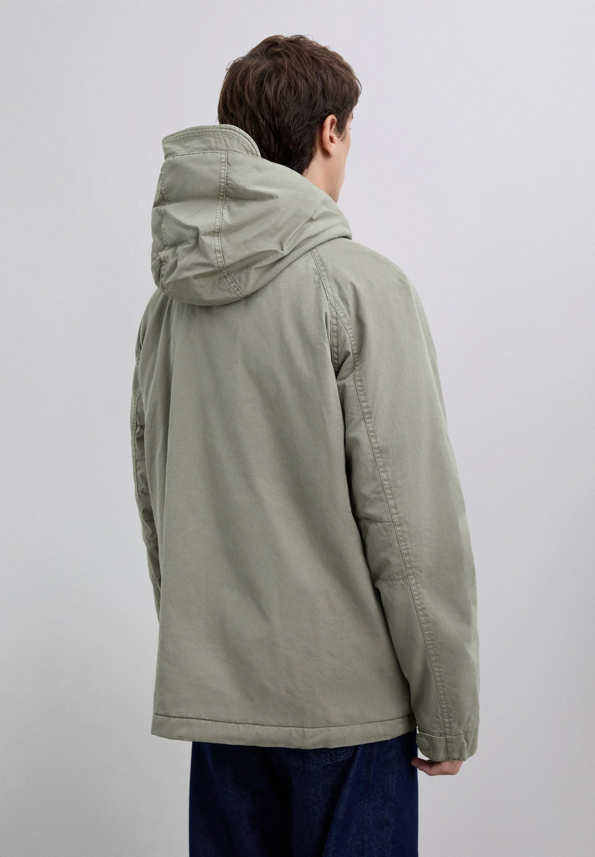 COTTON PARKA WITH HOOD - Image 5