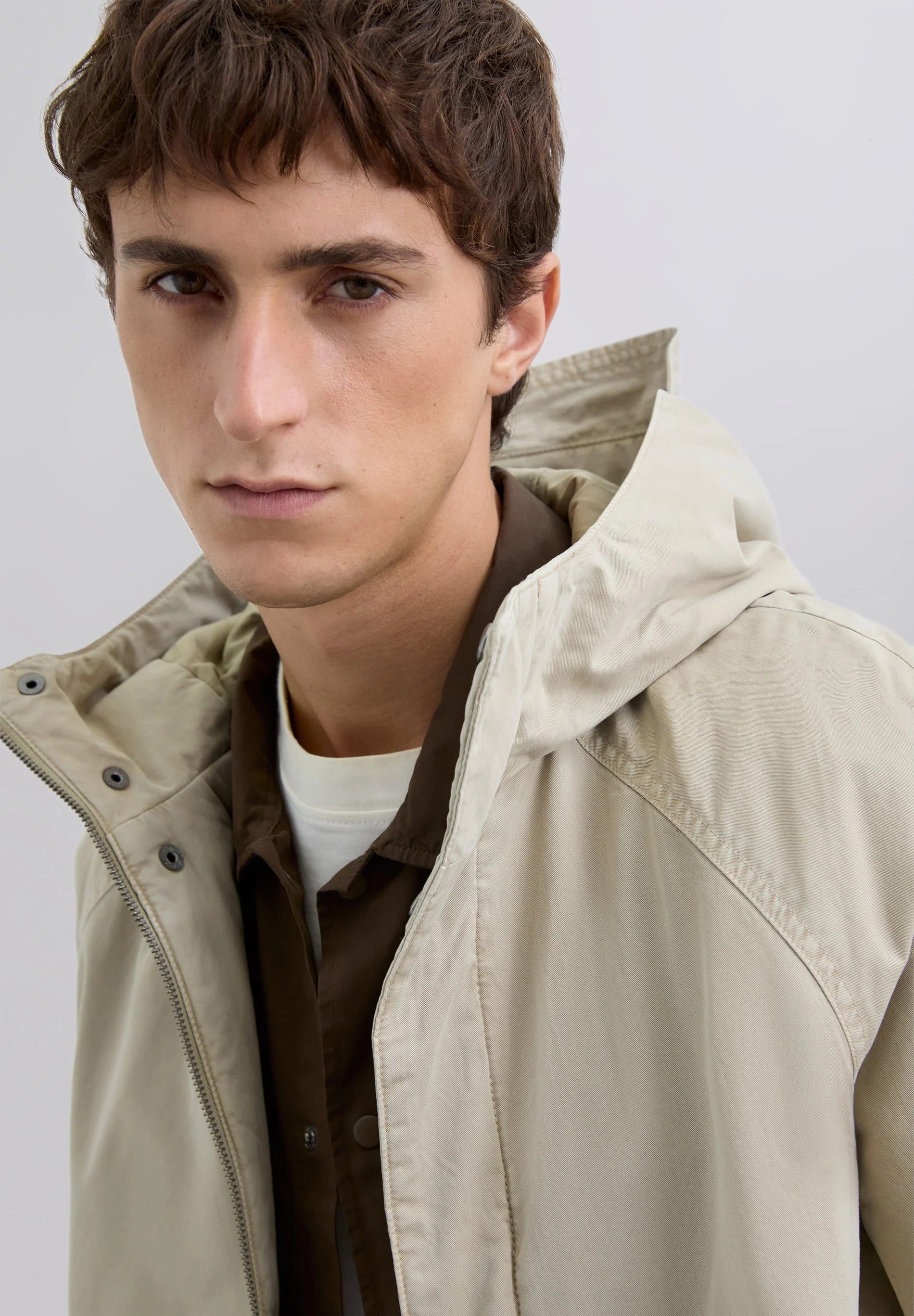 COTTON PARKA WITH HOOD - Image 3
